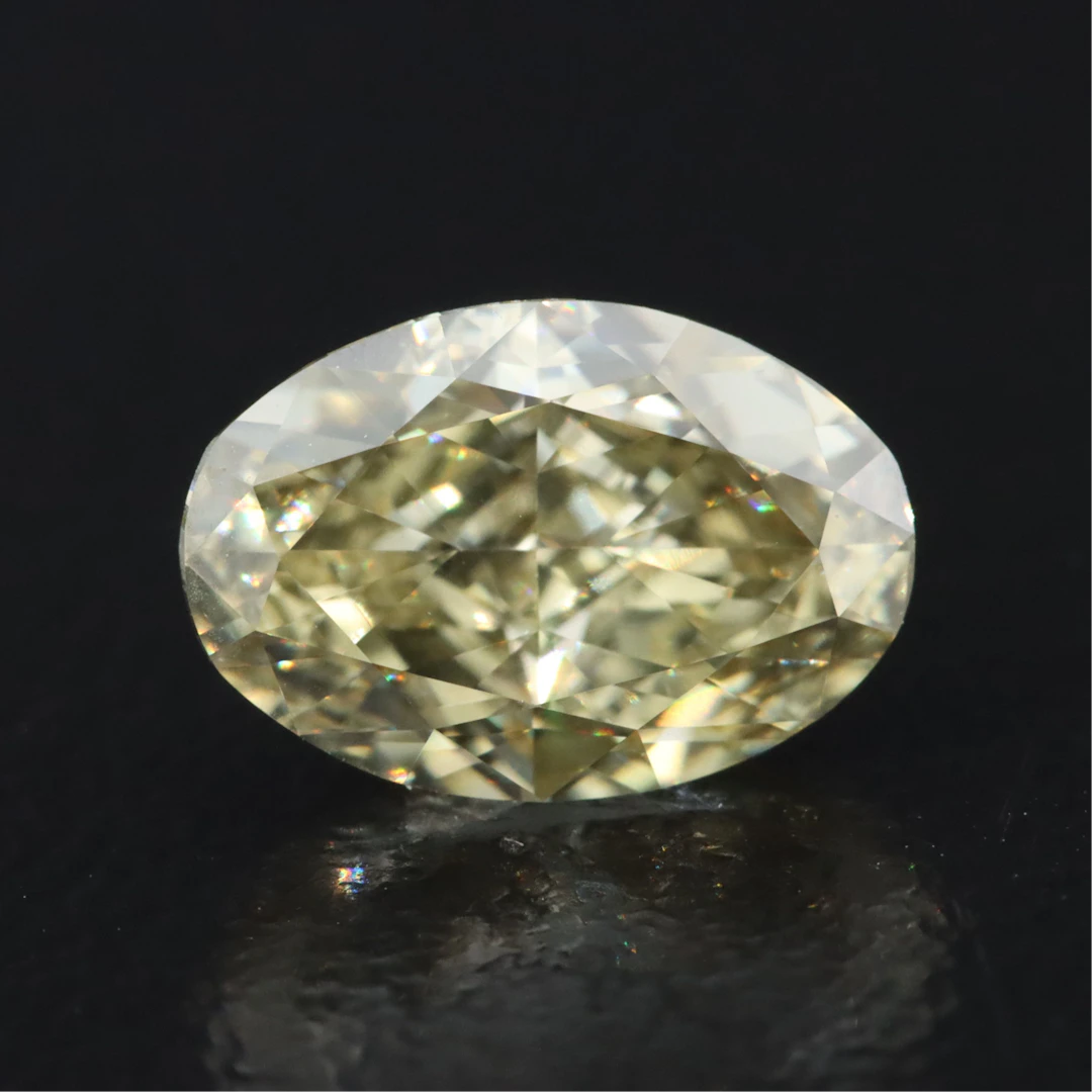 Loose 2.04 CT Fancy Yellow Lab Grown Diamond