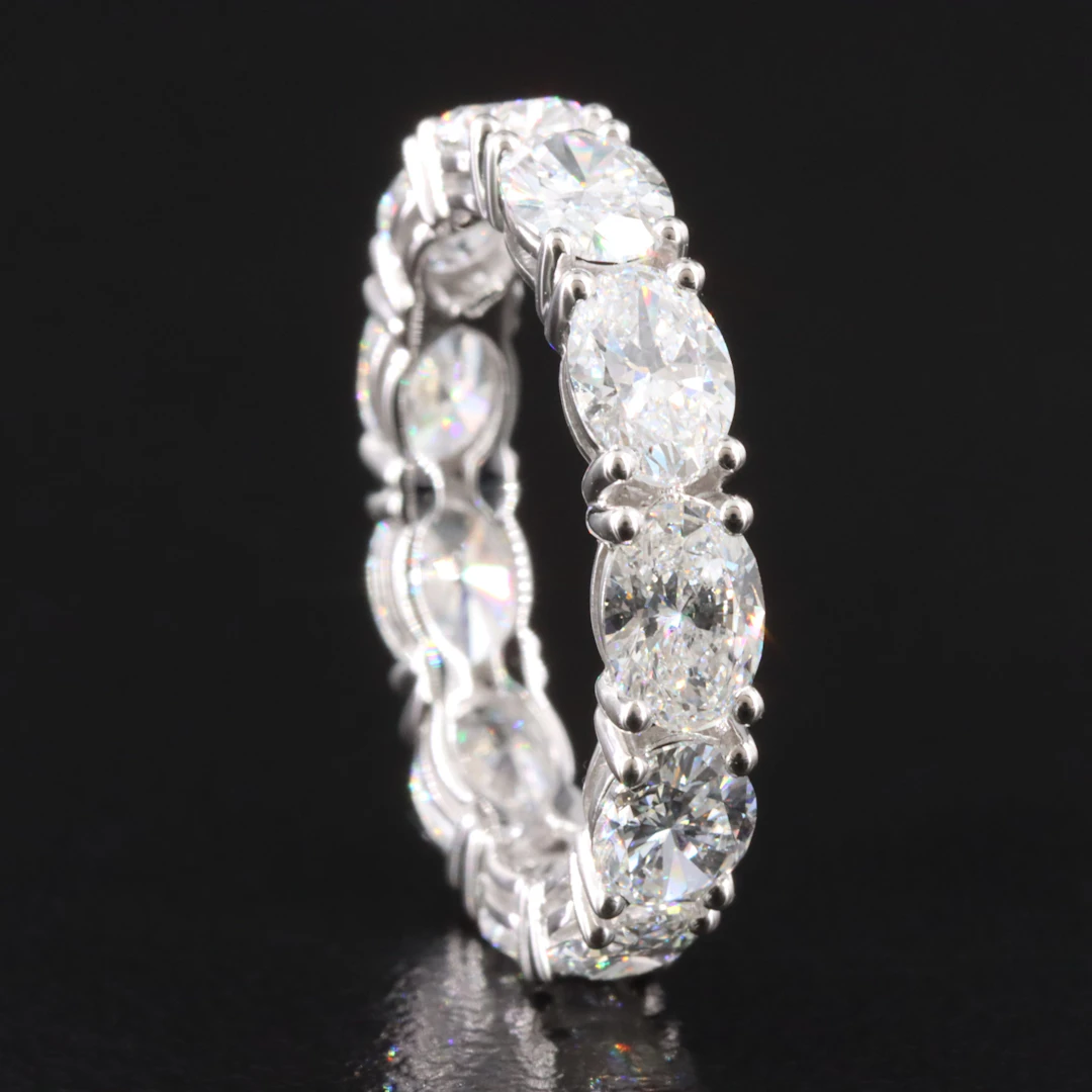 14K 3.83 CTW Lab Grown Diamond Eternity Band