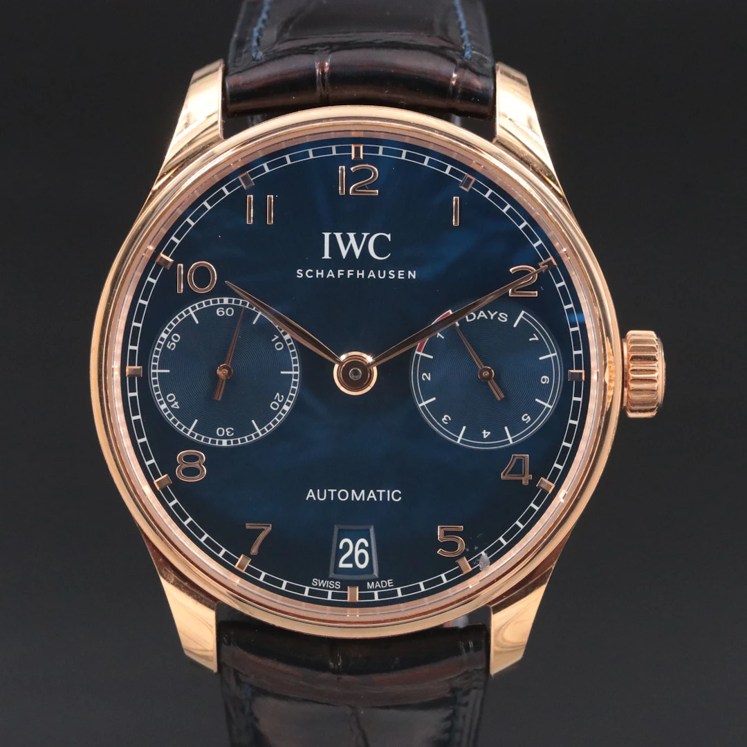 IWC Portugieser 18K Boutique Edition Automatic Watch IW500713