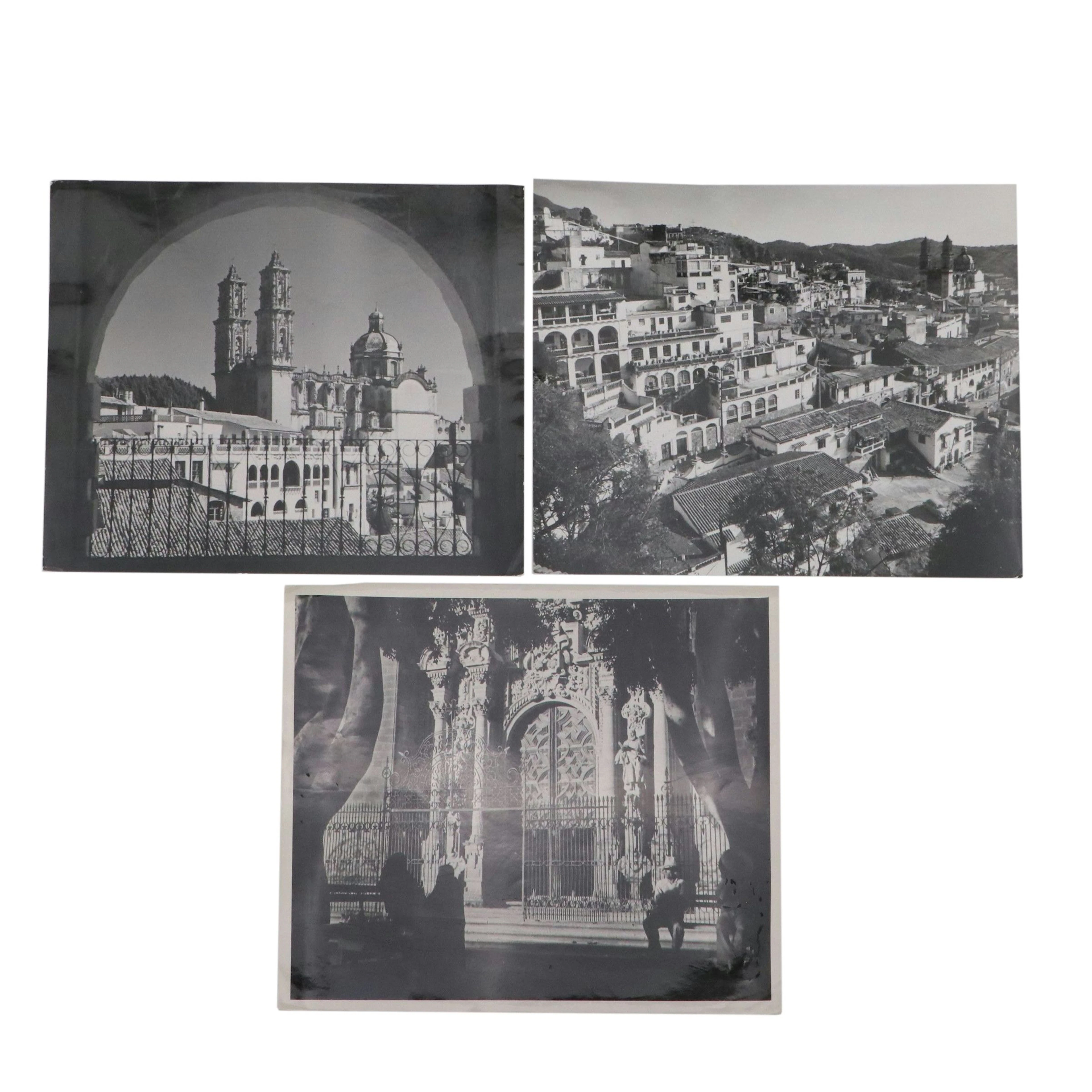 Bernard G. Silberstein Cityscape Silver Gelatin Photographs of Mexico