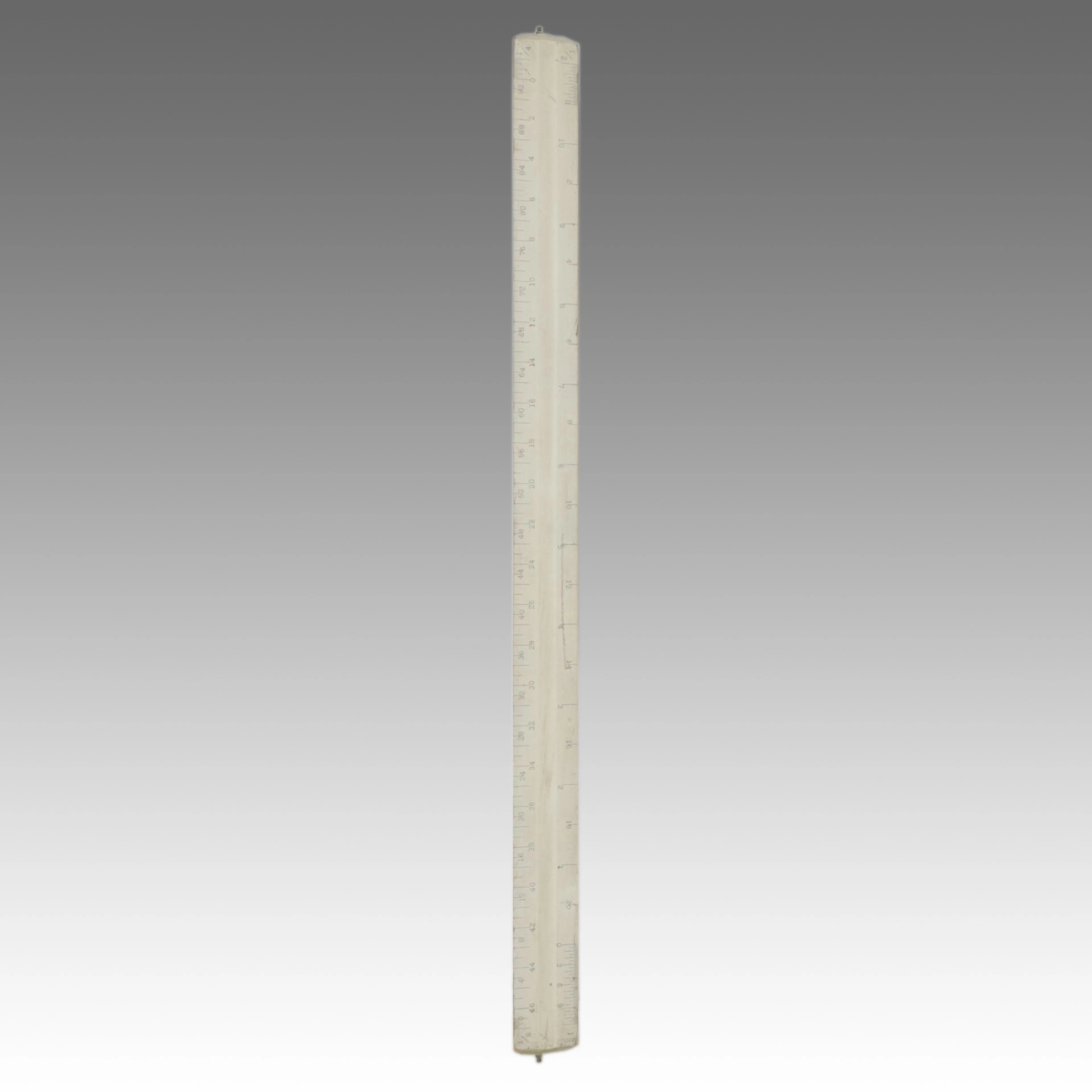 Oversized Architectural Ruler Sculpture