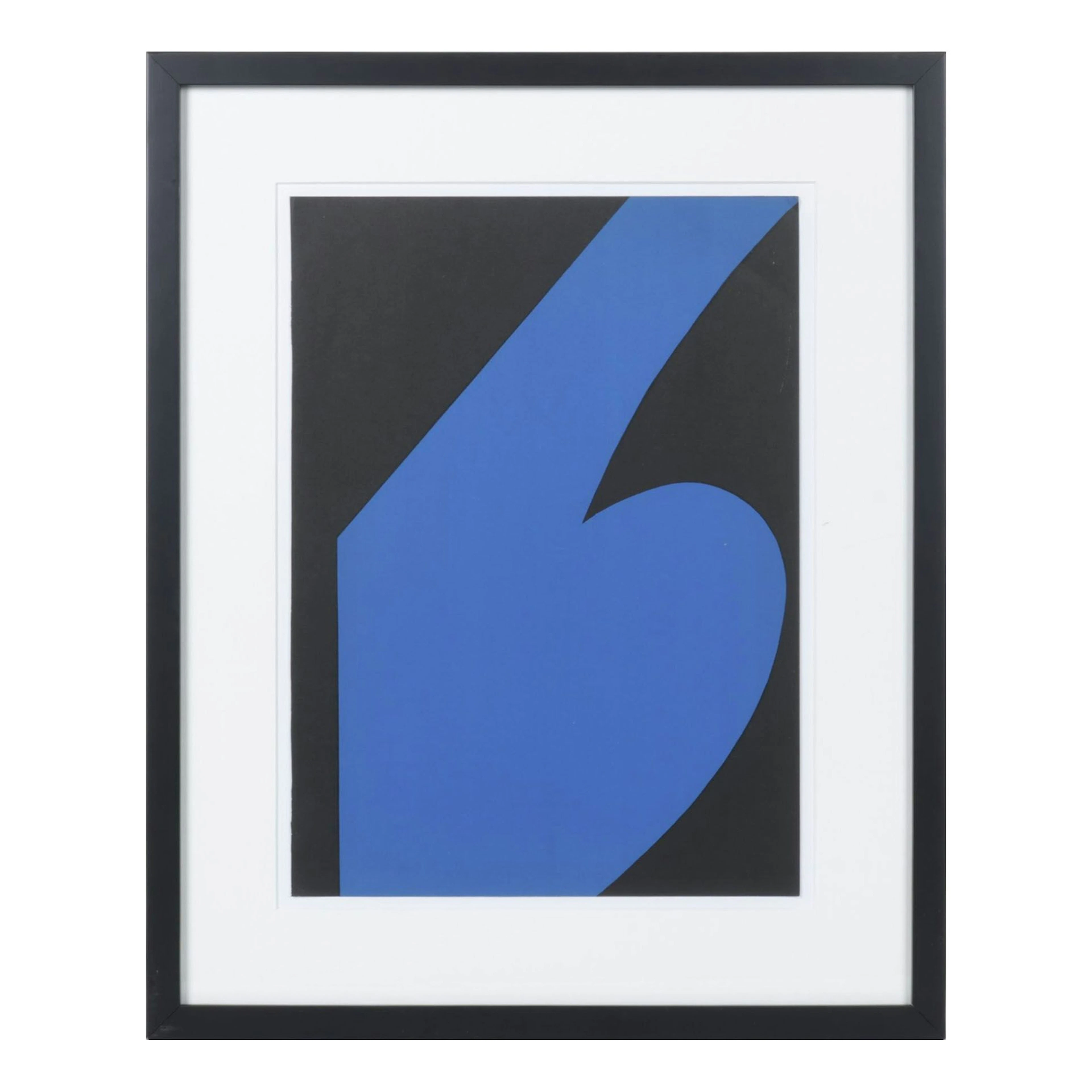 Ellsworth Kelly Color Lithograph for "Derrière le Miroir," 1958