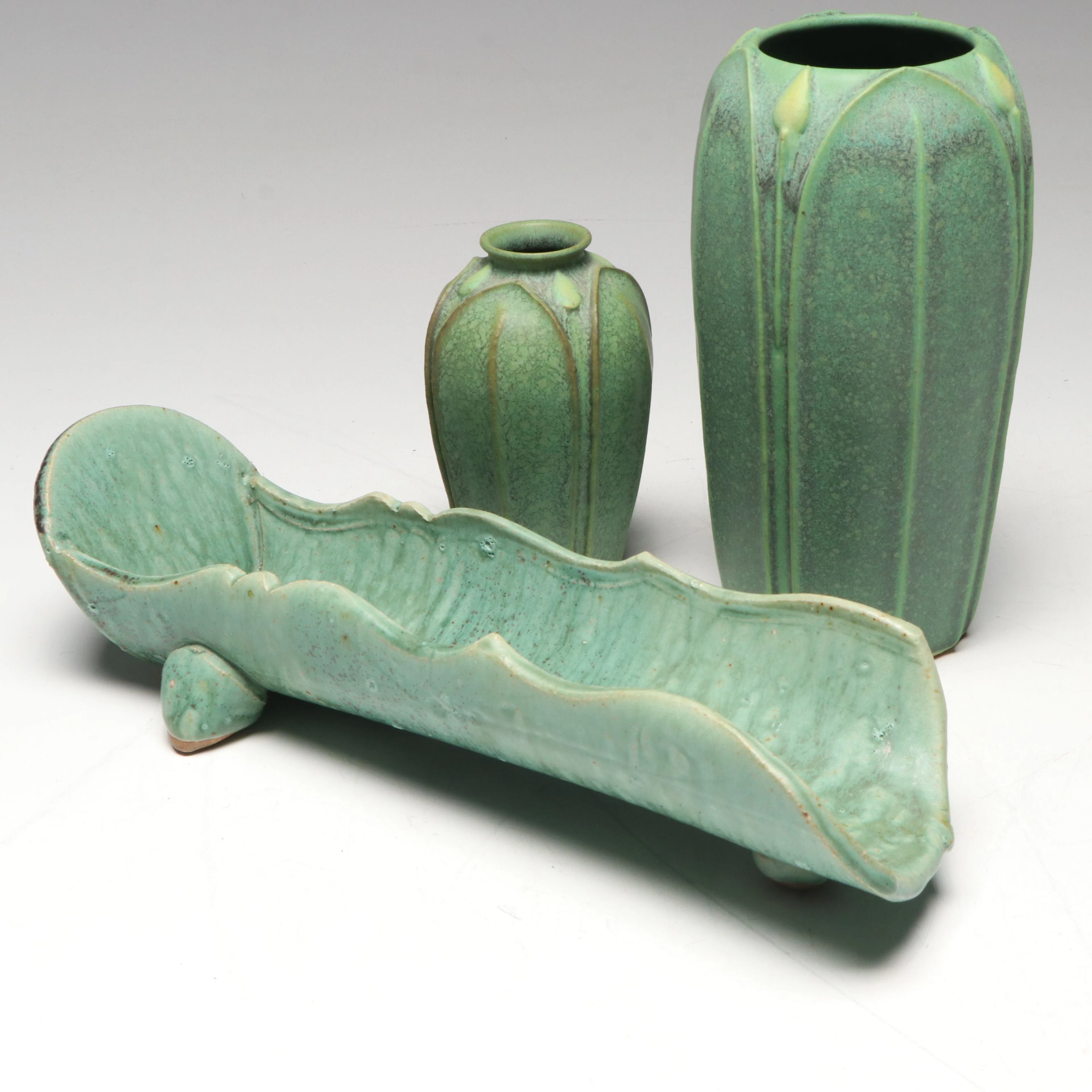 Jemerick Pottery American Deco Style Ceramic Collection, 21st Century