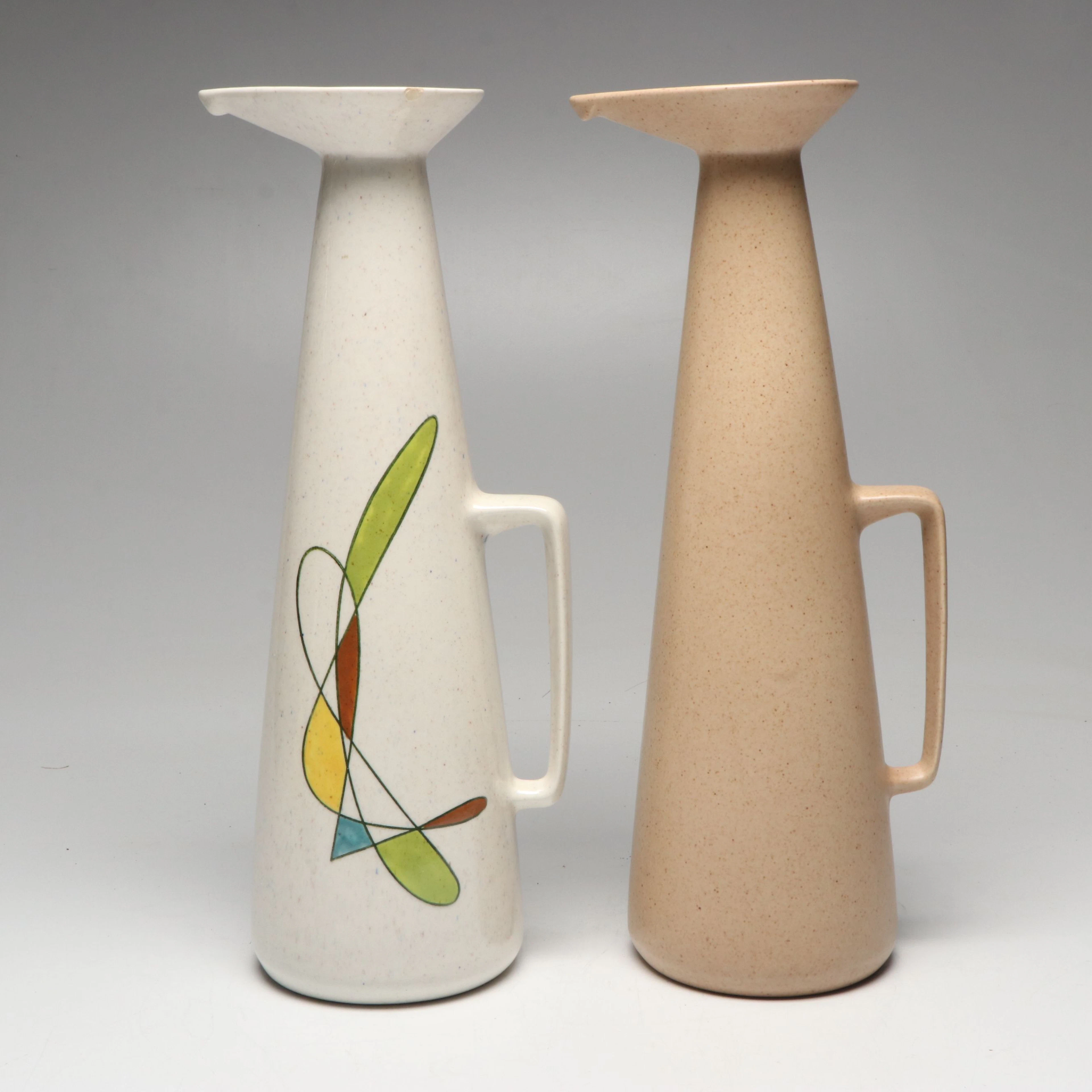 Minimalist Salt Glazed Ceramic Pitchers