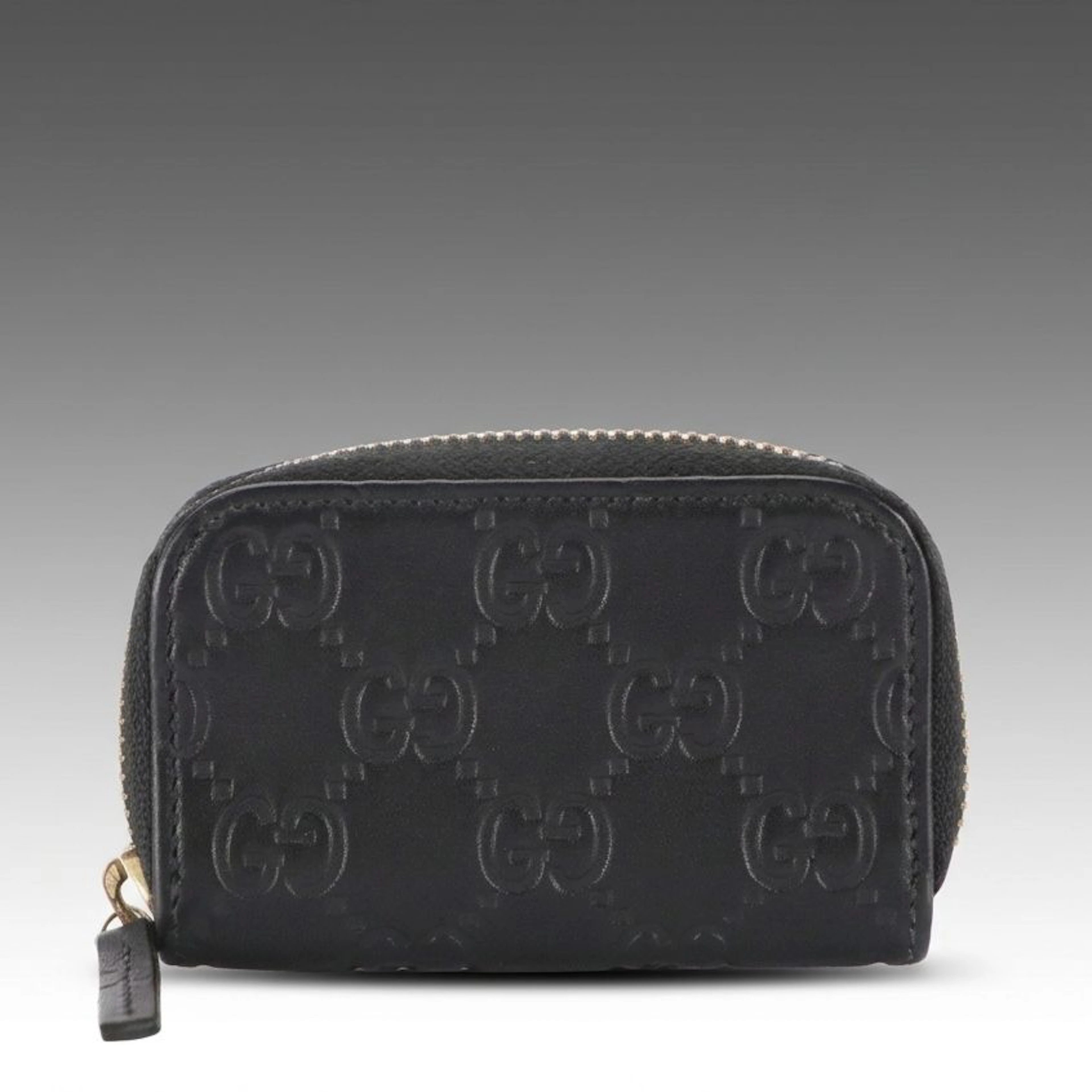 Gucci Zip Around Coin Purse in Guccissima Leather