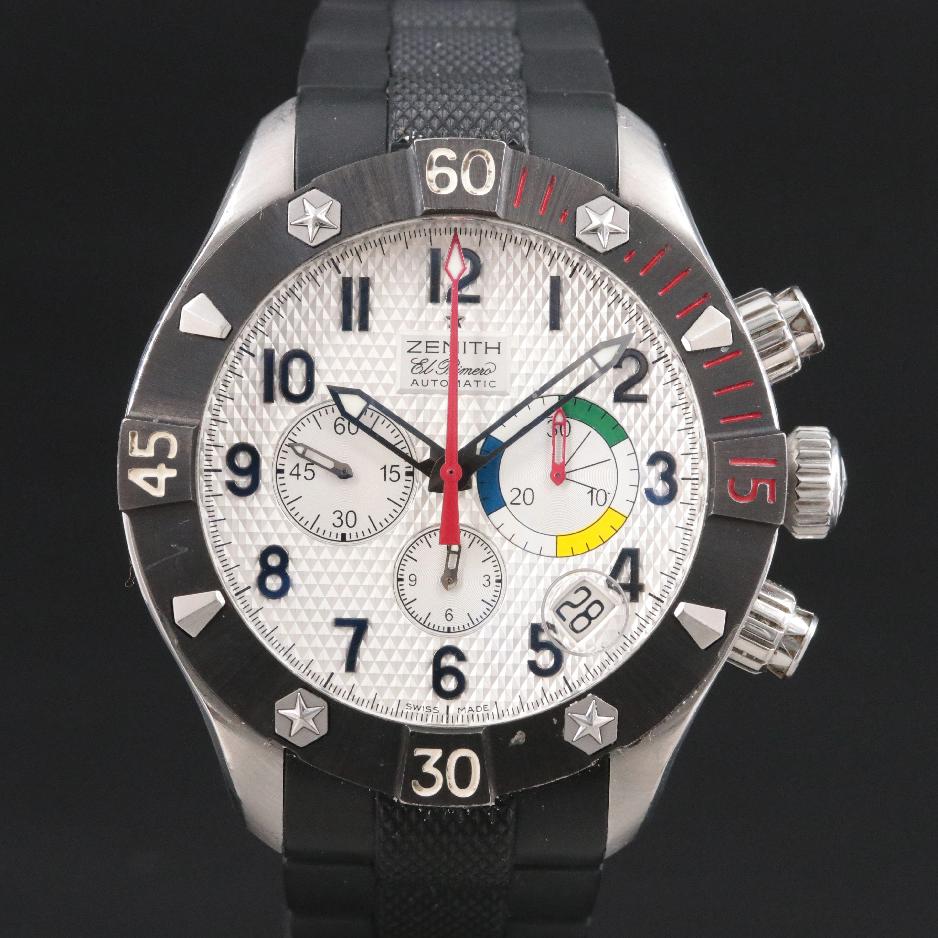 Zenith Defy Classic Chronograph Aero El Primero Automatic Watch 03.0516.4000