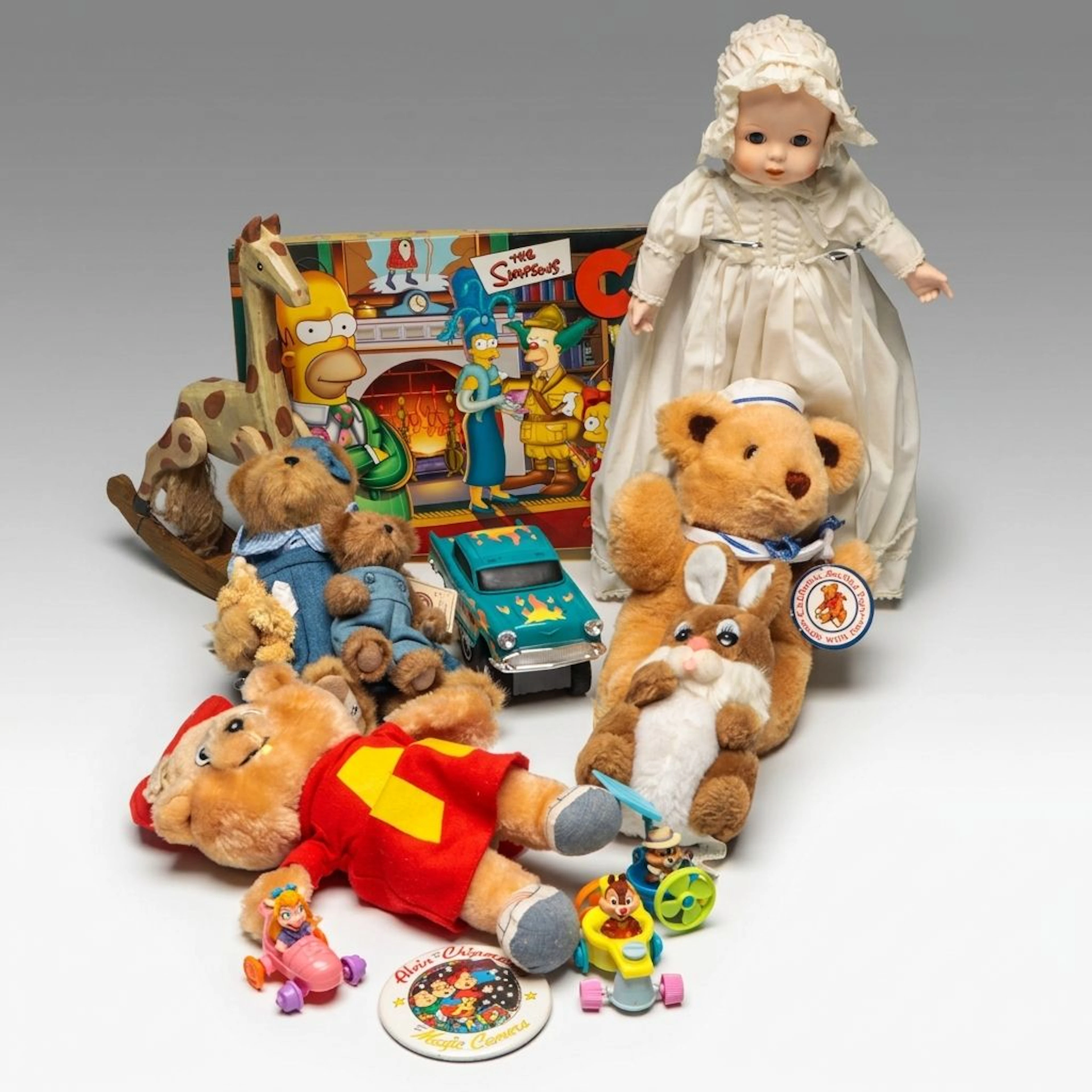 Boyds Bears, Kenner "M.A.S.K. Hurricane" Bel Air, and More Toys and Dolls
