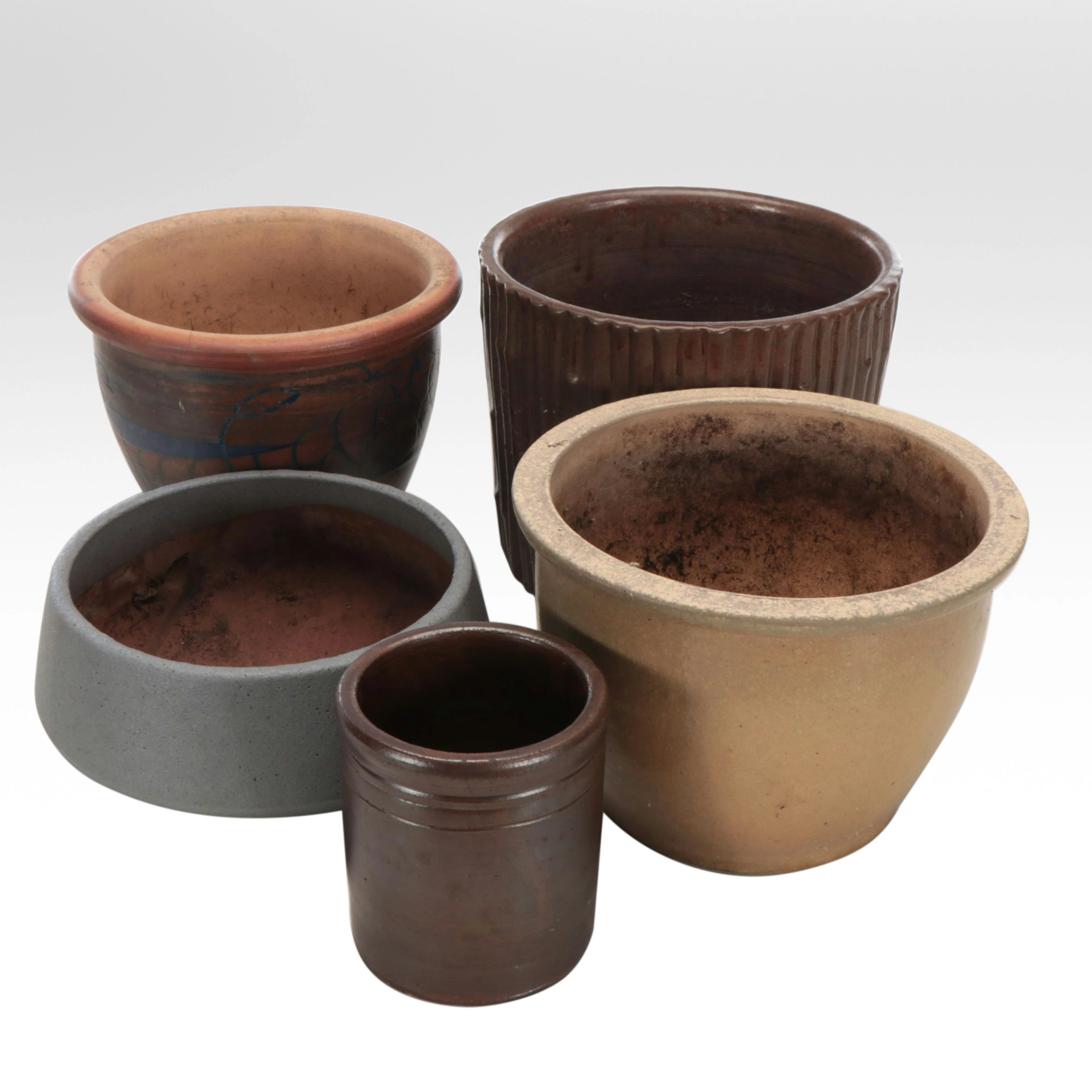 Terracotta and Ceramic Planter Collection