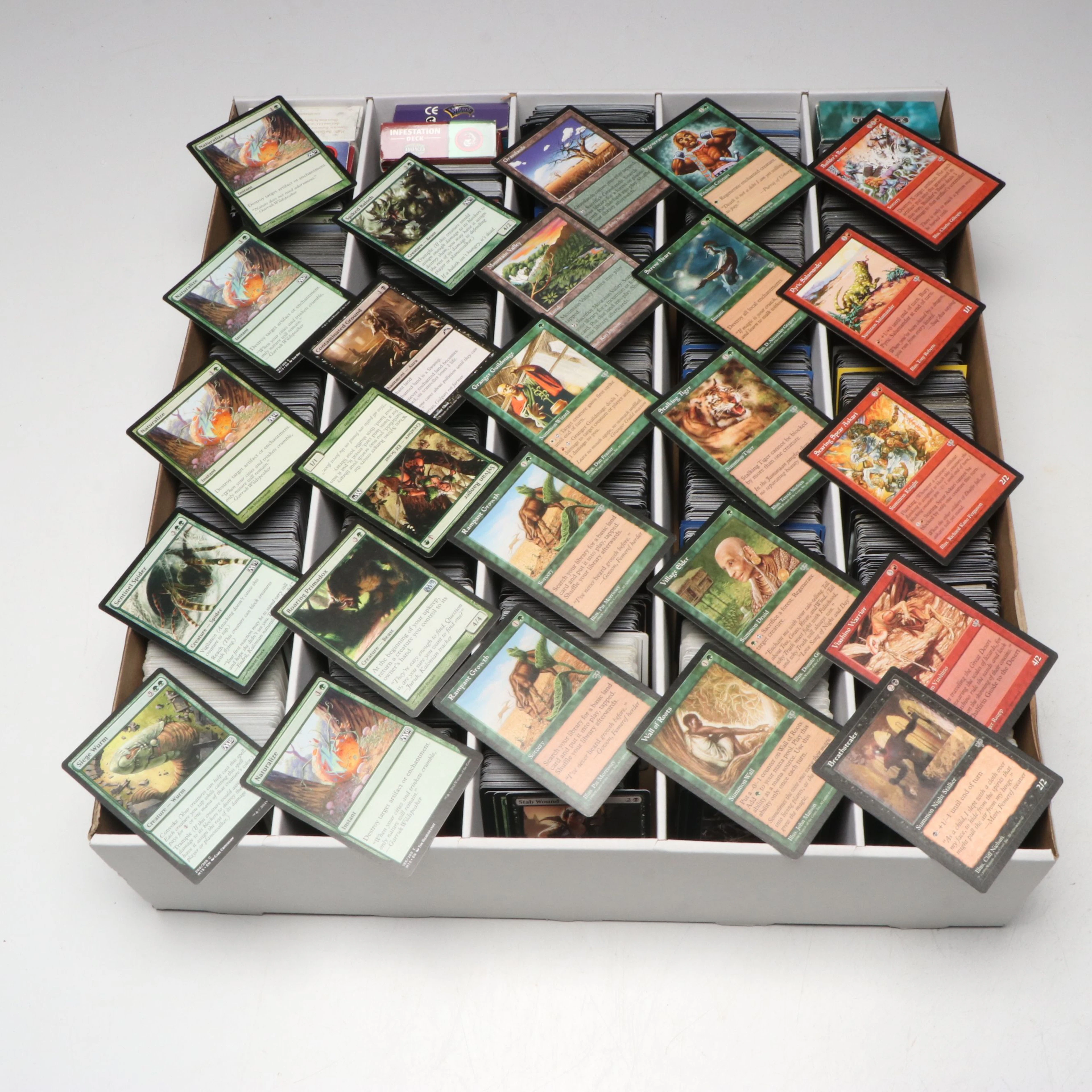 Magic: The Gathering Trading Cards Including Creatures, Instants and More