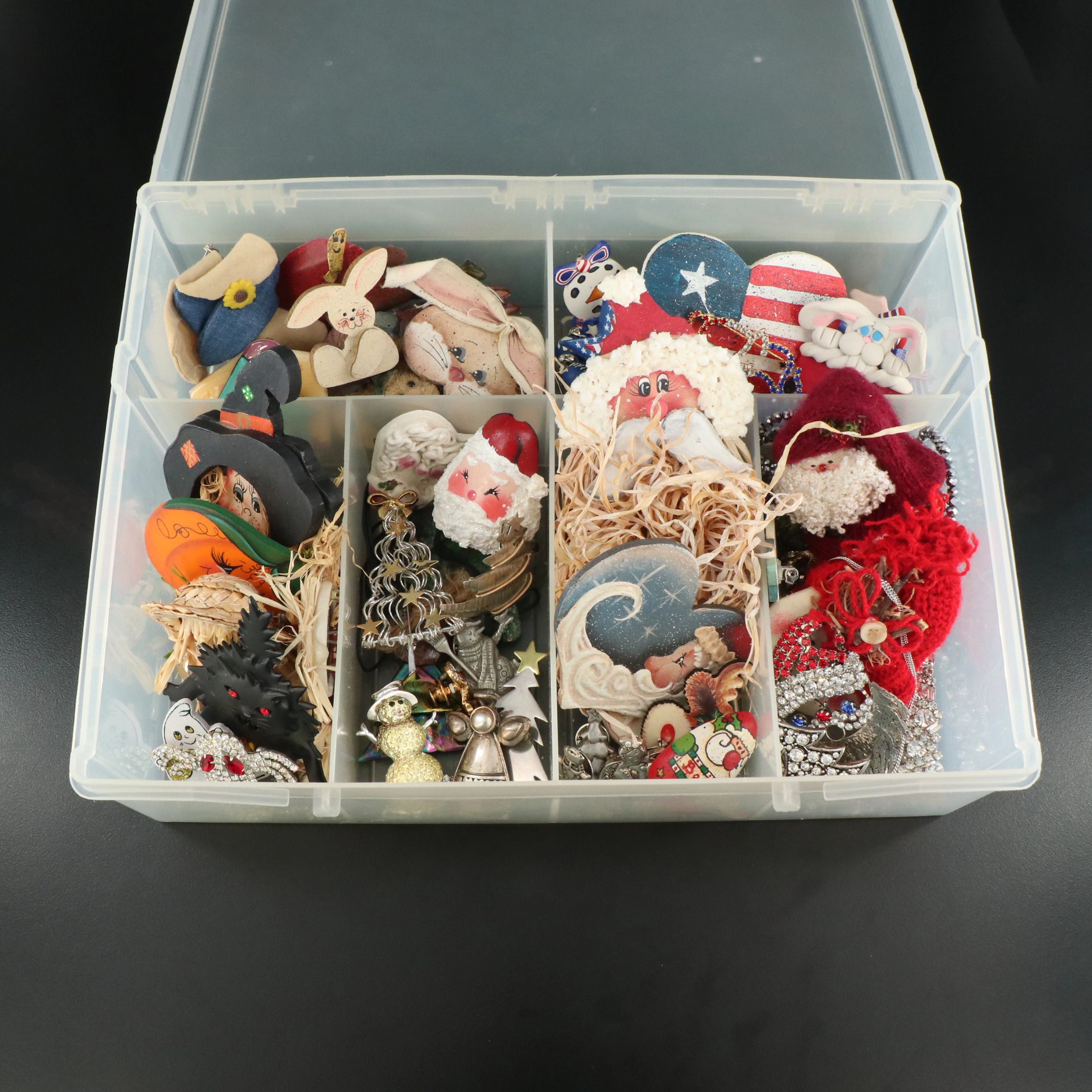 Uncommon Discoveries: Folk Art Style Holiday Jewelry Collection