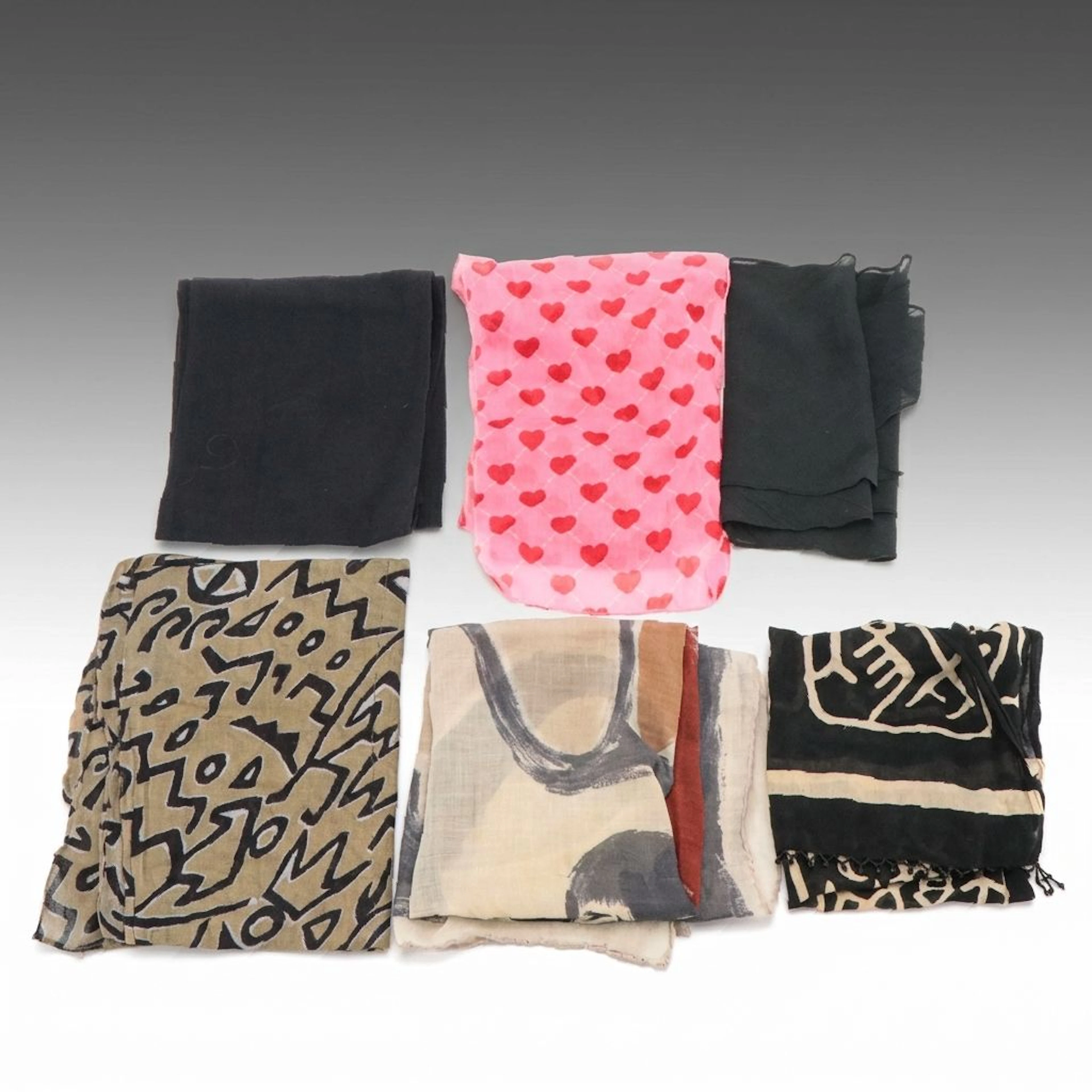 Halston and Other Lightweight Scarves