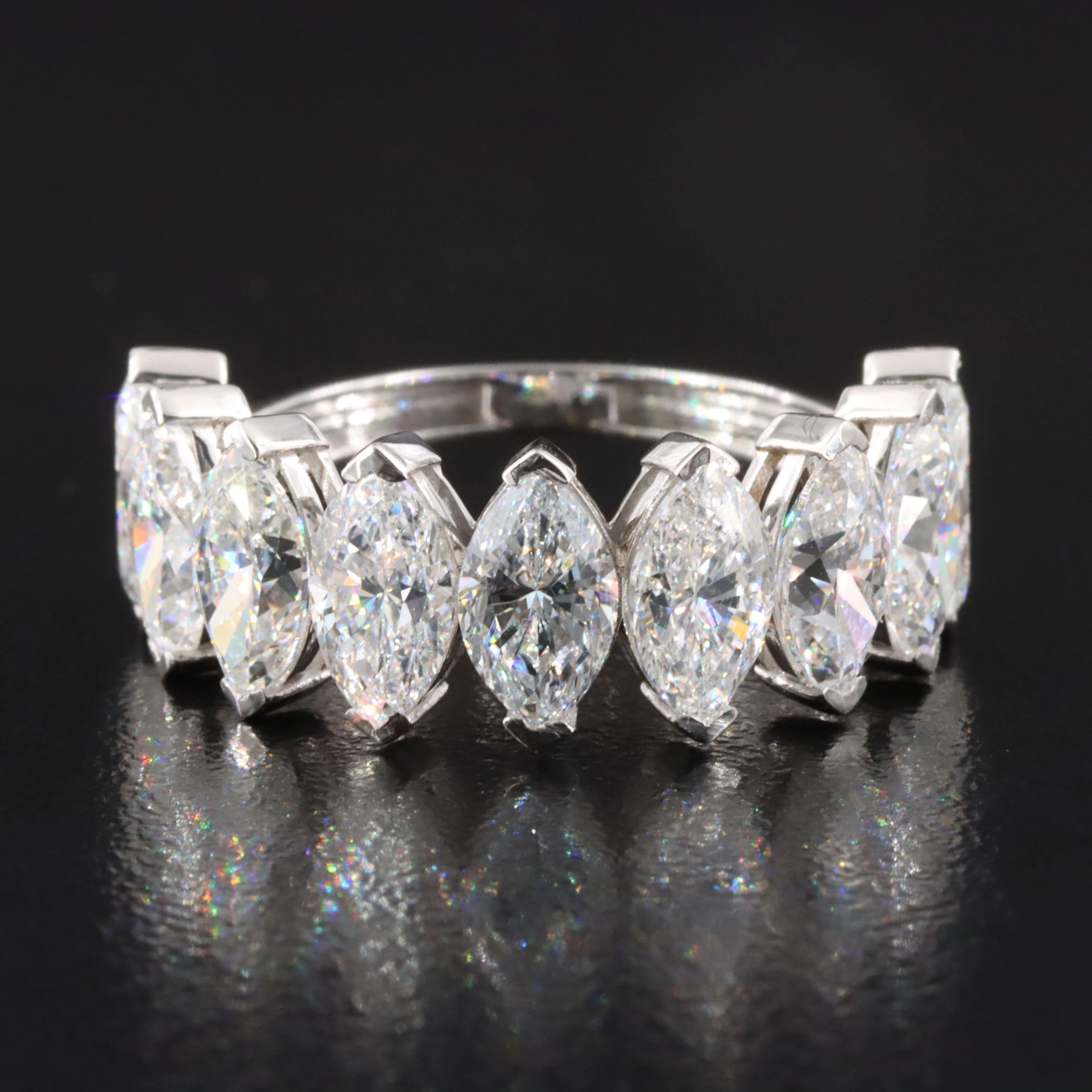 14K 4.50 CTW Lab Grown Diamond Ring