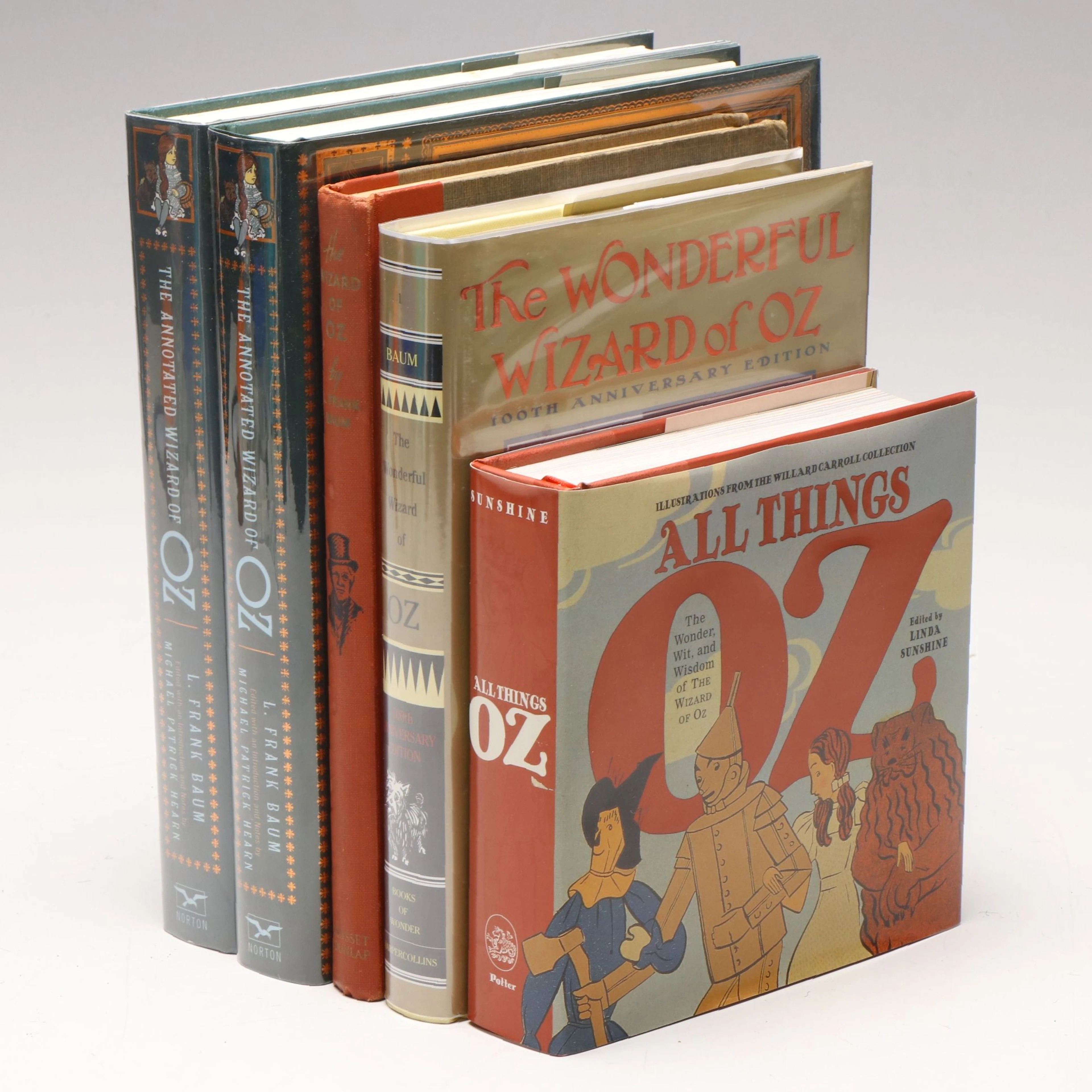 Centennial Edition "The Annotated Wizard of Oz" by L. Frank Baum and More Books