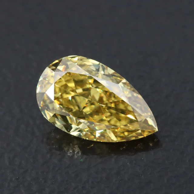 Loose 1.09 CT Fancy Yellow Lab Grown Diamond