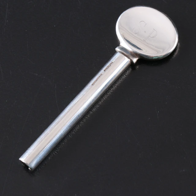 Tiffany & Co. Sterling Silver Tube Roller
