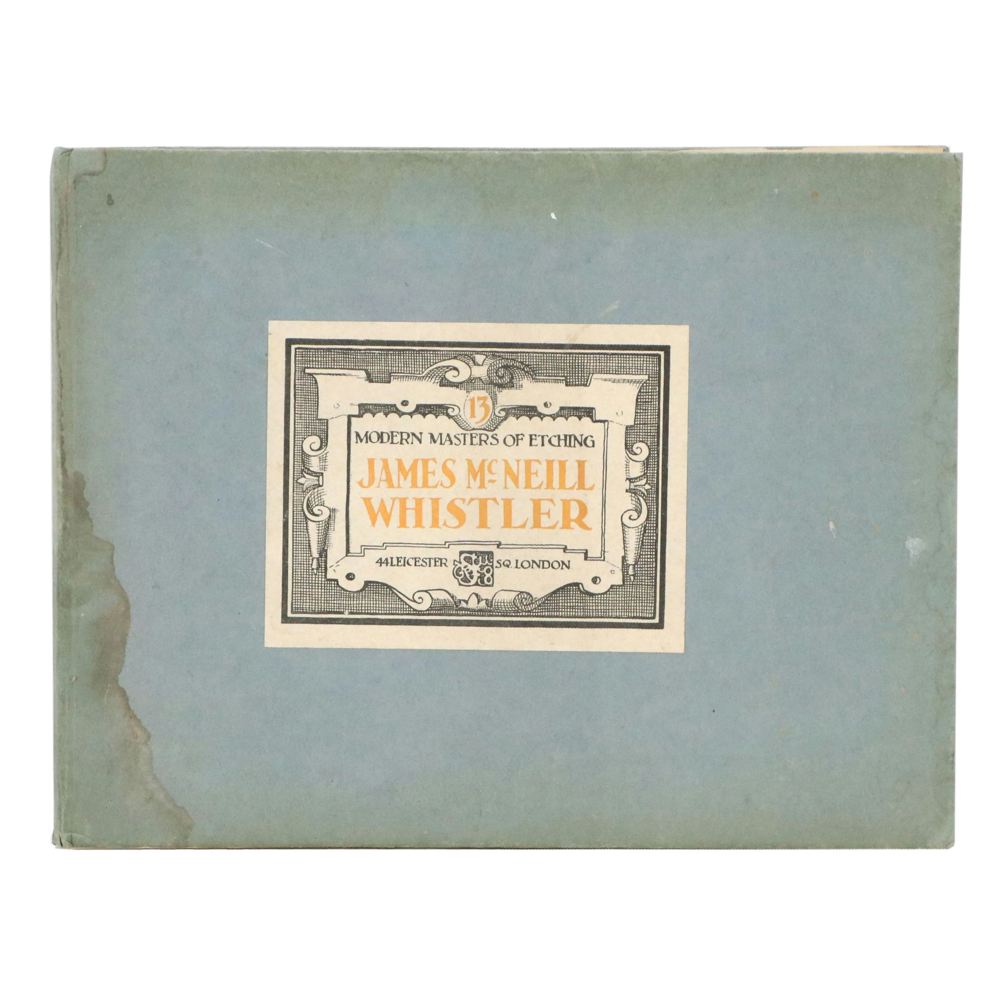 After James McNeill Whistler Rotogravure Portfolio, 1927