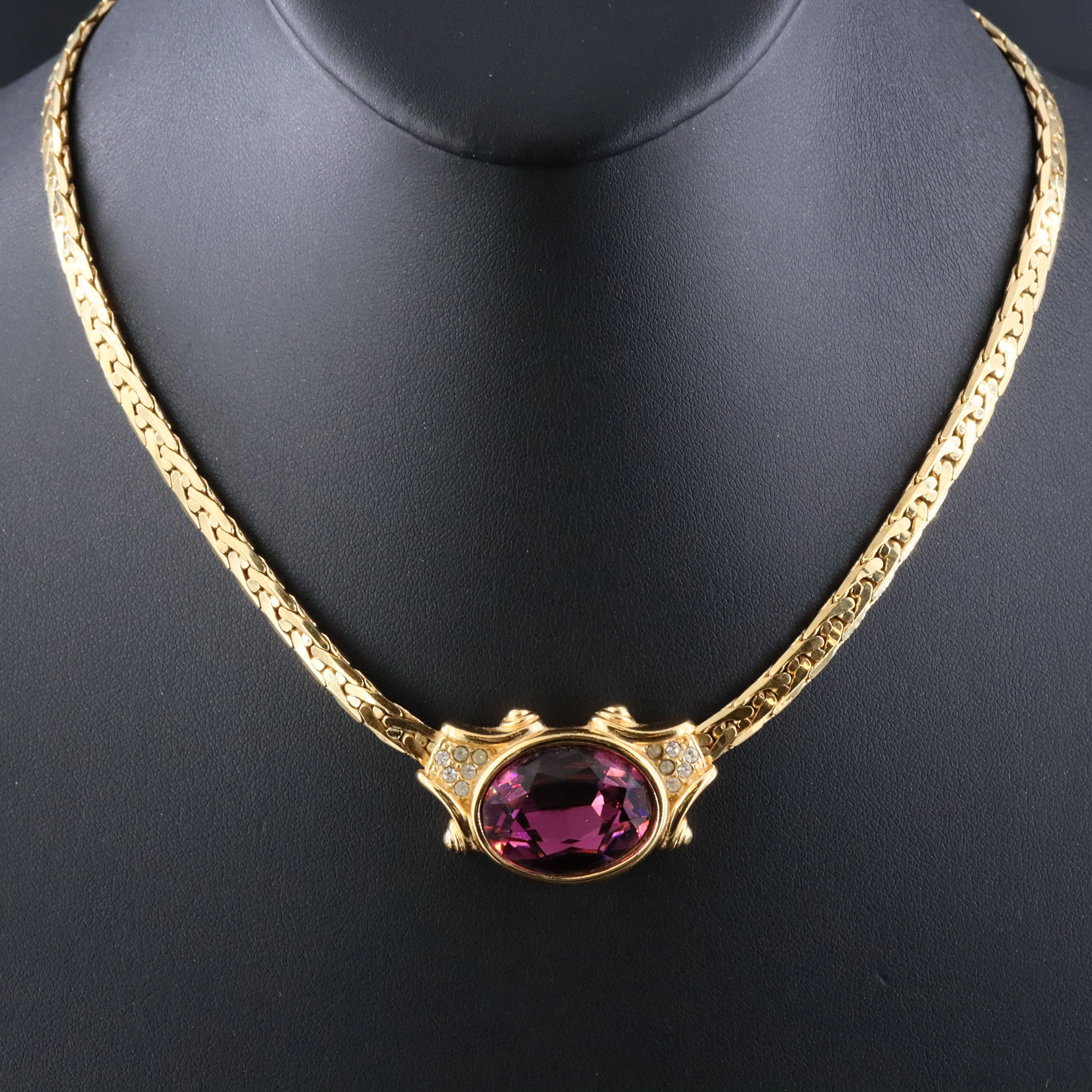 Swarovski Glass Crystal Collar Necklace