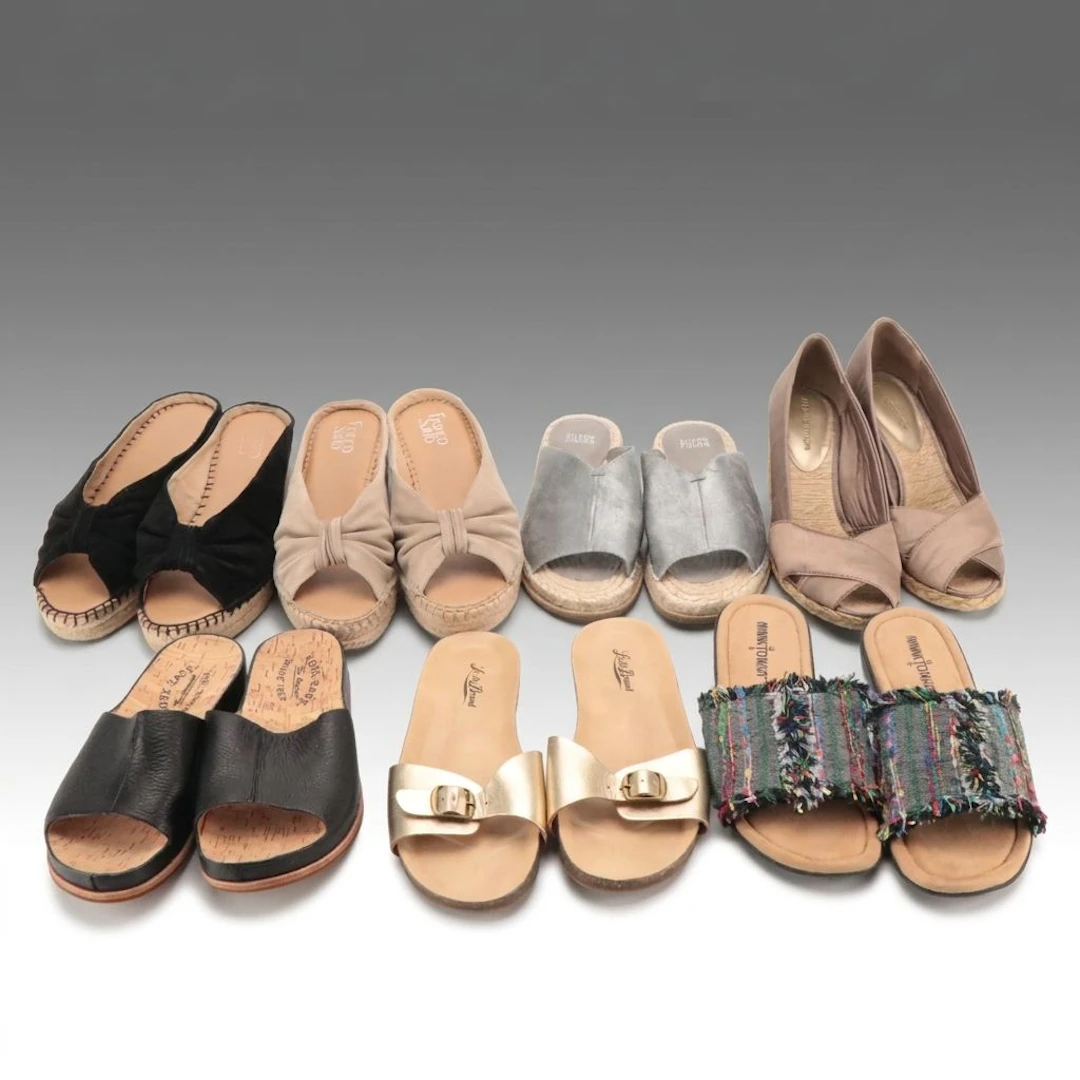 Adrienne Vittadini Espadrille Wedges, Franco Sarto Espadrille Slides & More