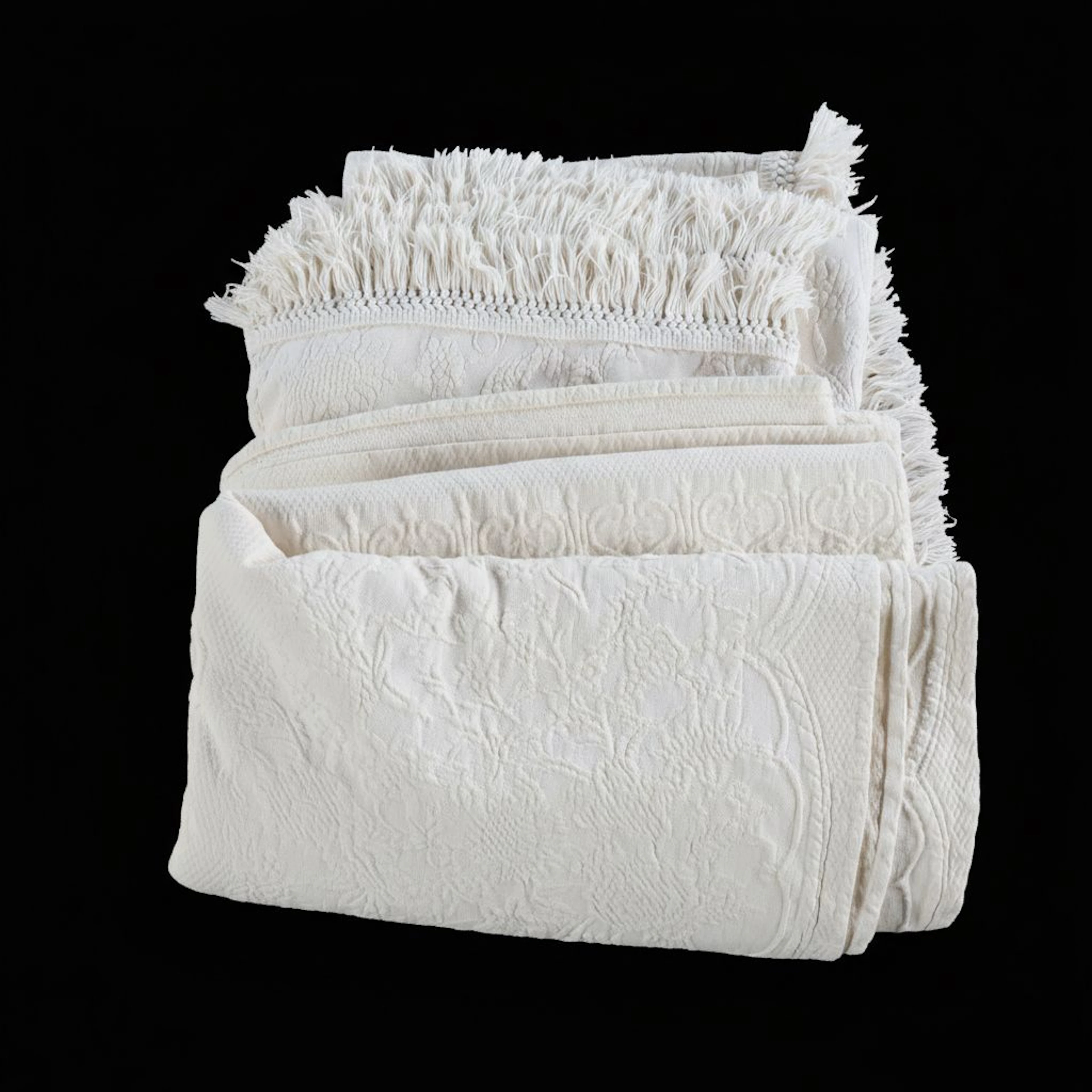 Crown Crafts "Savannah" and Bates "Queen Elizabeth" Cotton Blankets