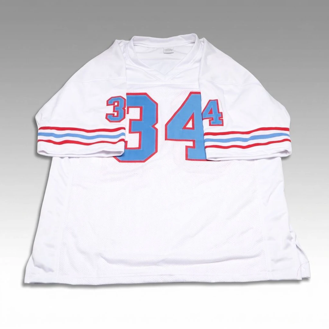 Earl Campbell Signed Houston Oilers NFL Football Jersey, JSA
