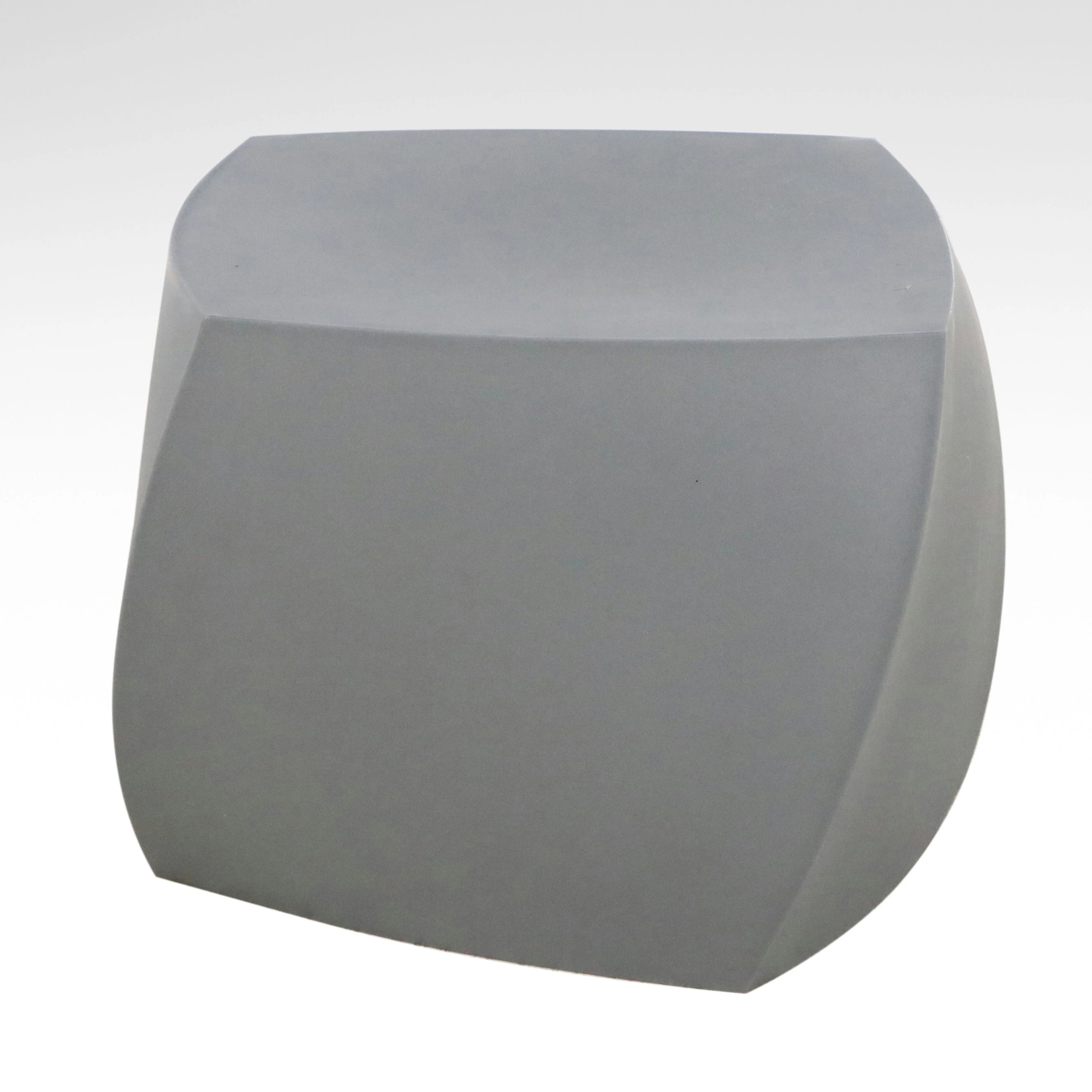 The Frank Gehry Furniture Collection "Left Twist Cube" Accent Table by Heller
