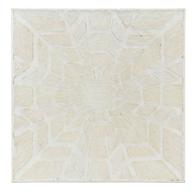 Shirley Koller Sculptural Abstract Impasto Acrylic Painting "Amphitheatre,"