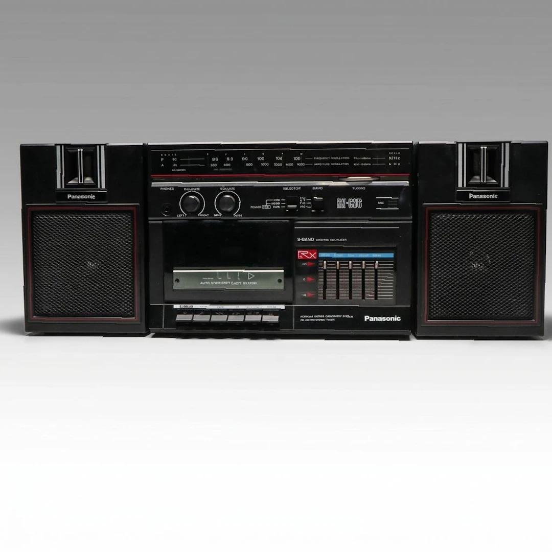 Panasonic RX-C36 Portable Stereo Tape Player and Radio, 1980s