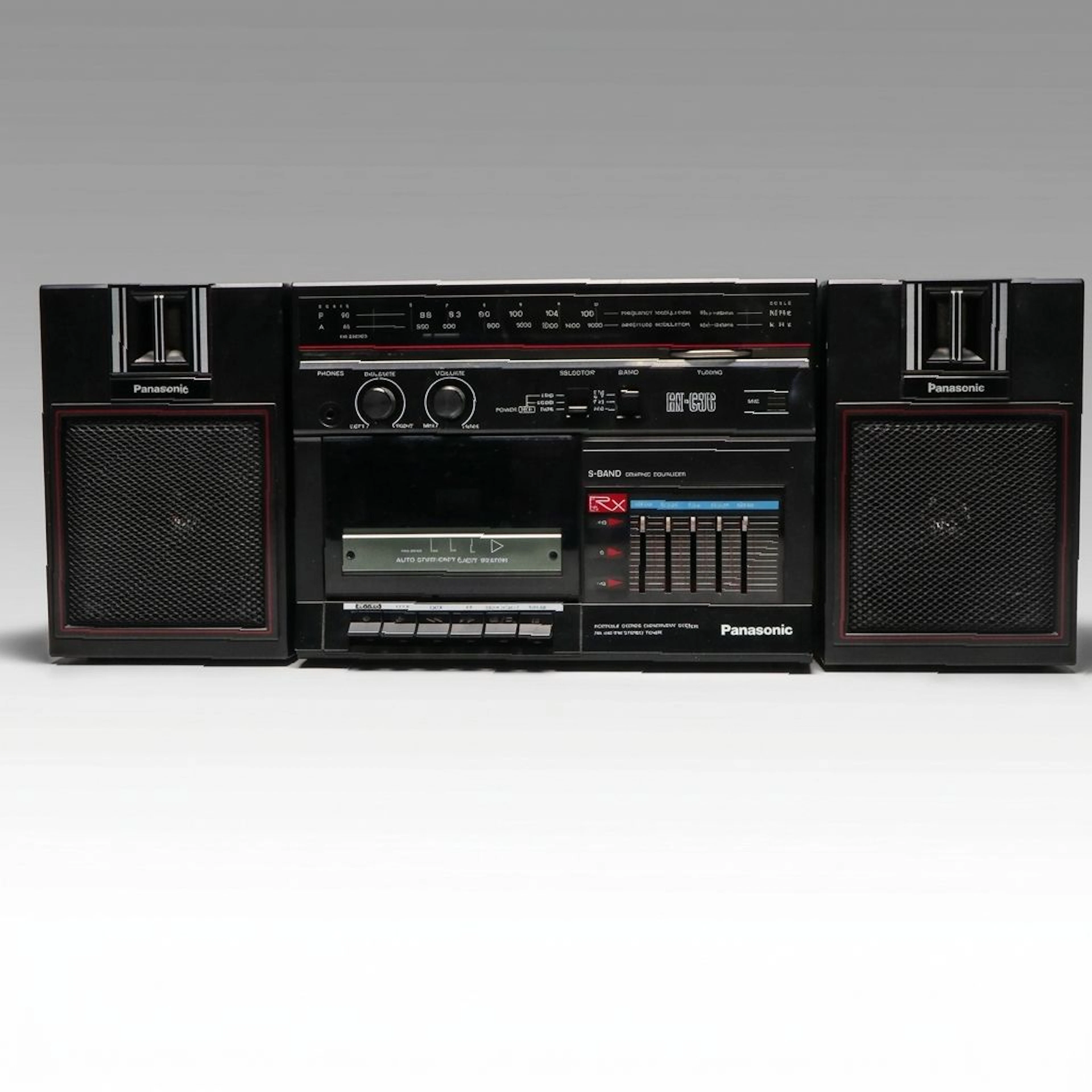 Panasonic RX-C36 Portable Stereo Tape Player and Radio, 1980s