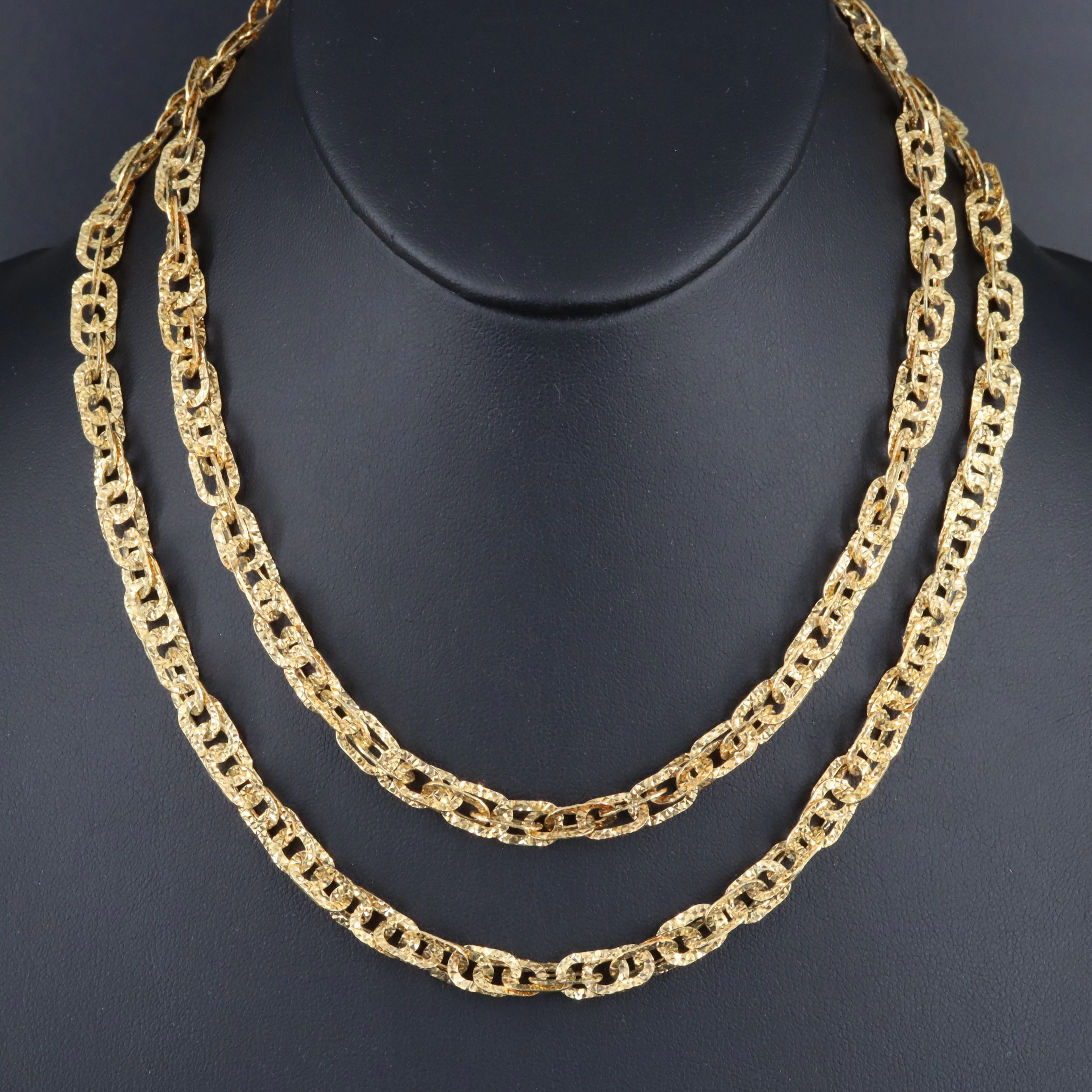 Veronese Sterling Rope Chain Necklaces