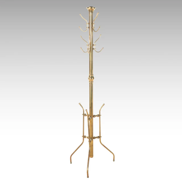 Brass Coat/Hat Stand