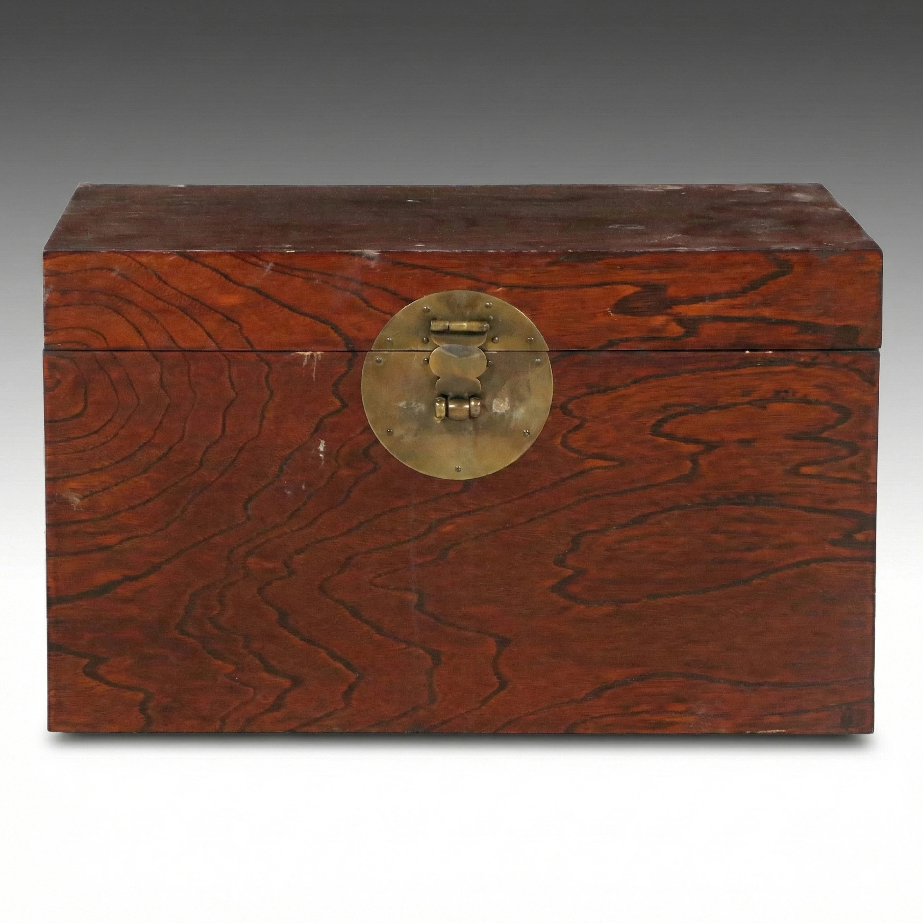 Korean Joseon Dynasty Revival Style Ash Bandaji Chest, Mid to Late 20th C.