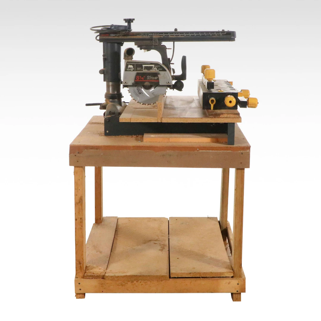 Sears Craftsman Radial Saw with Deluxe Dovetail Fixture