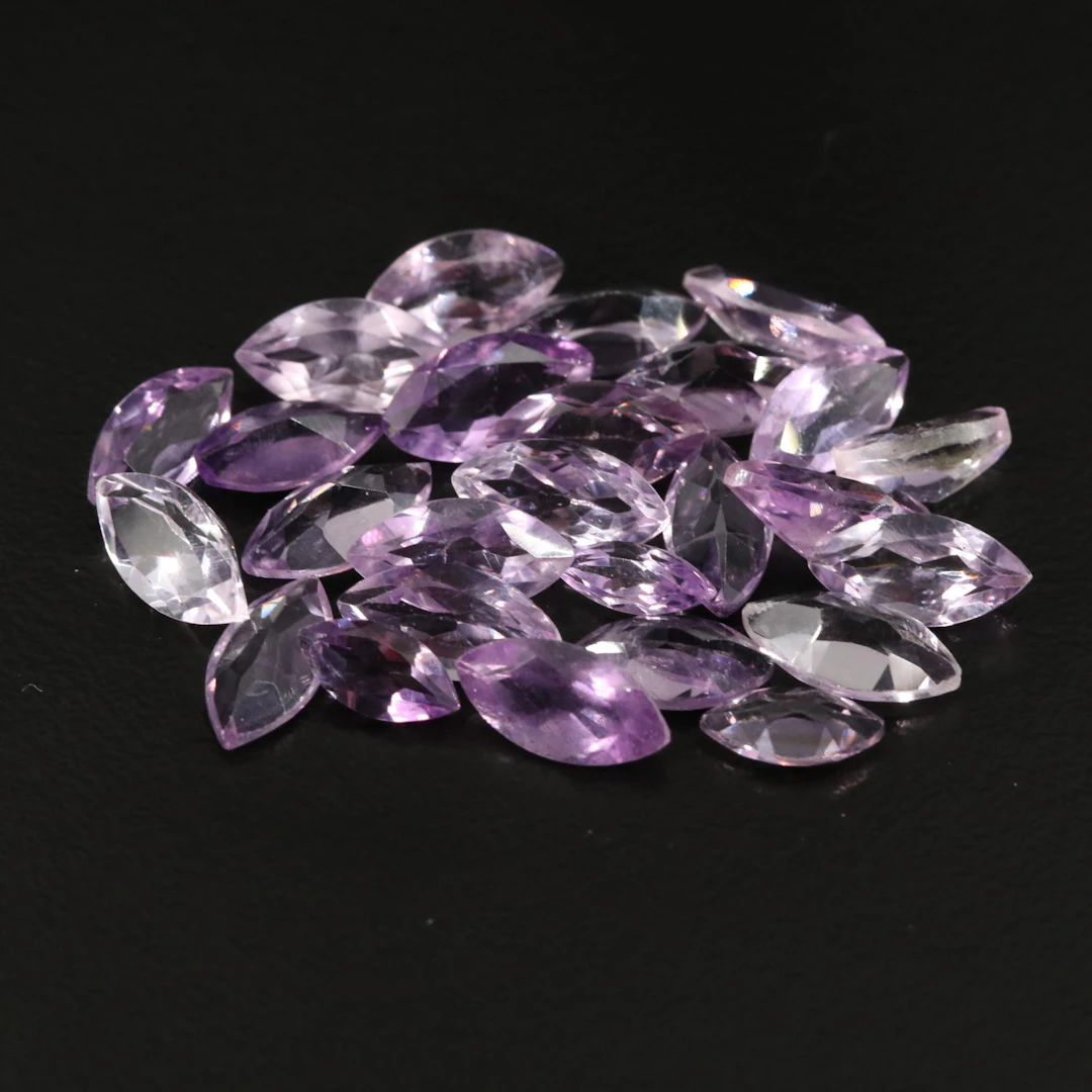 Loose 22.75 Amethyst Lot