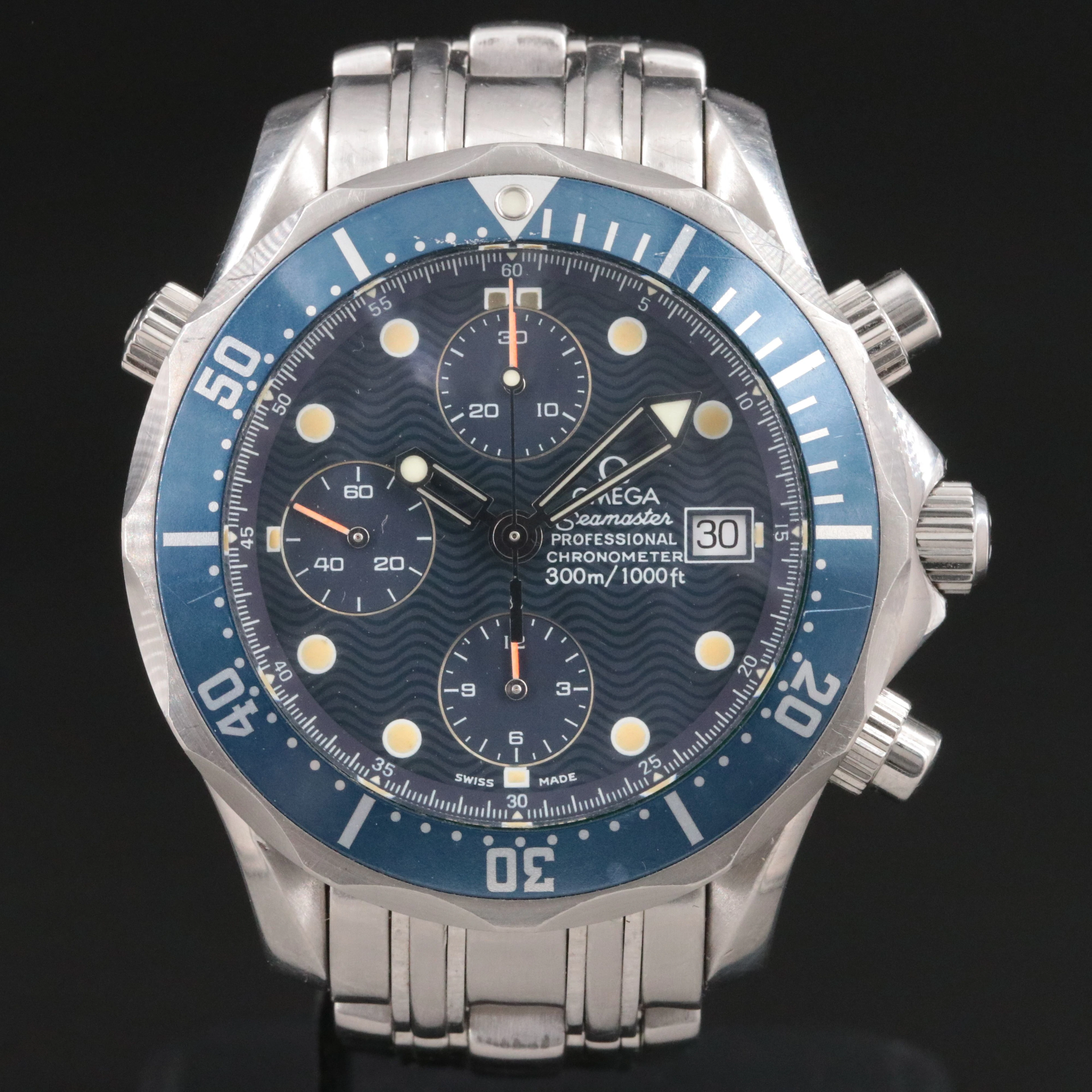 Omega Seamaster Diver 300M Automatic Chronograph Watch