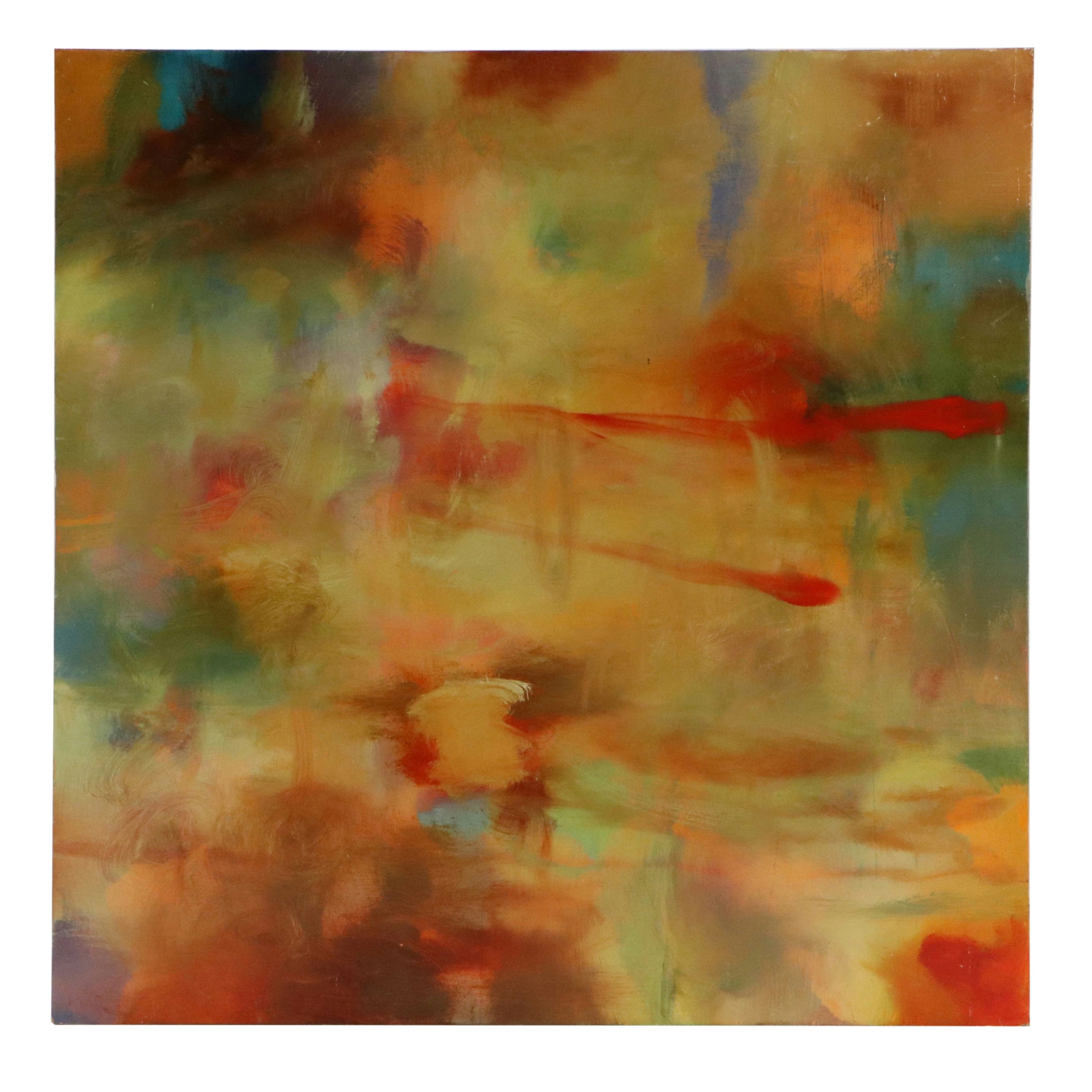 Thomas Hieronymus Towhey Oil Painting "What Comes to Mind," 2006