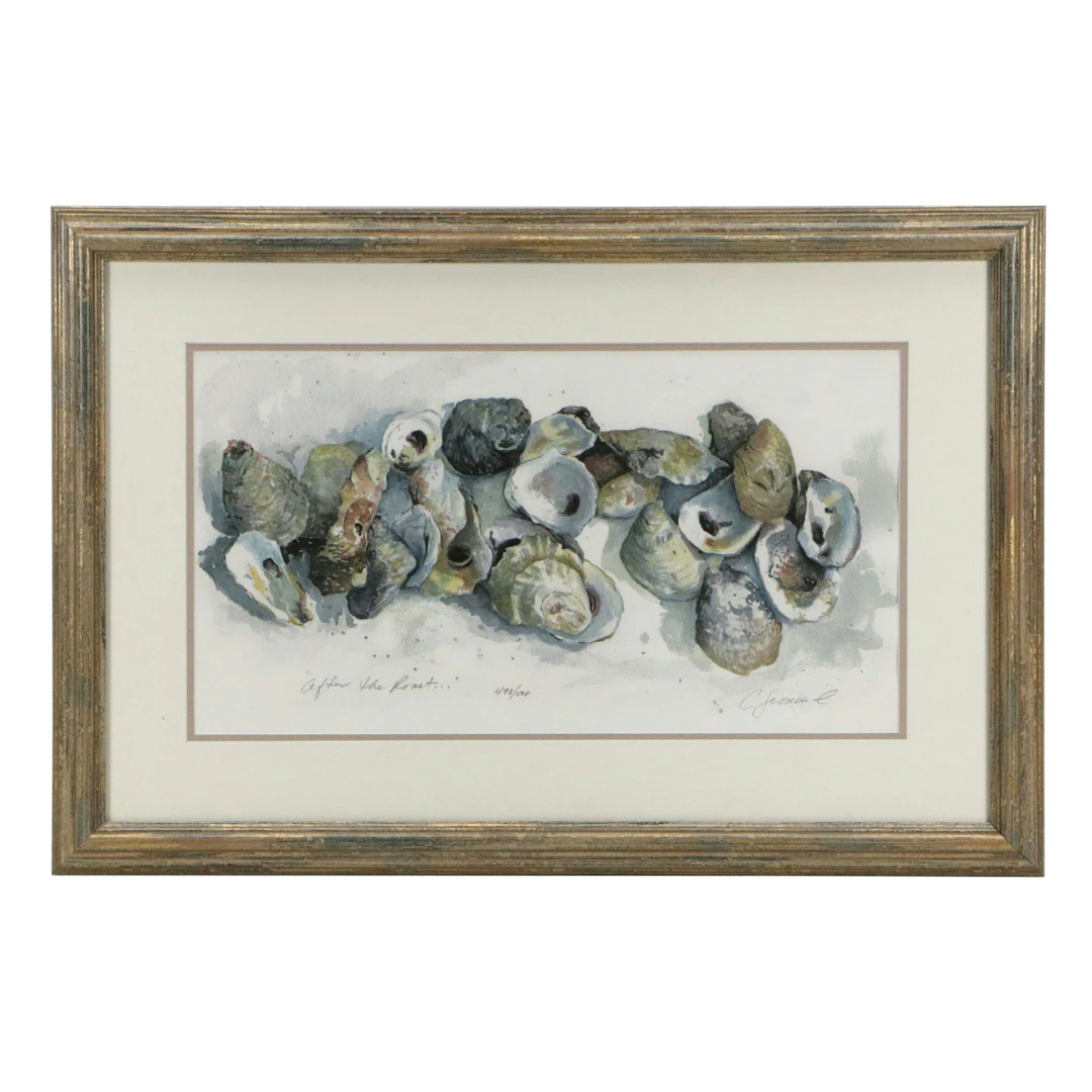Charles Leonard Giclée "After the Roast..."
