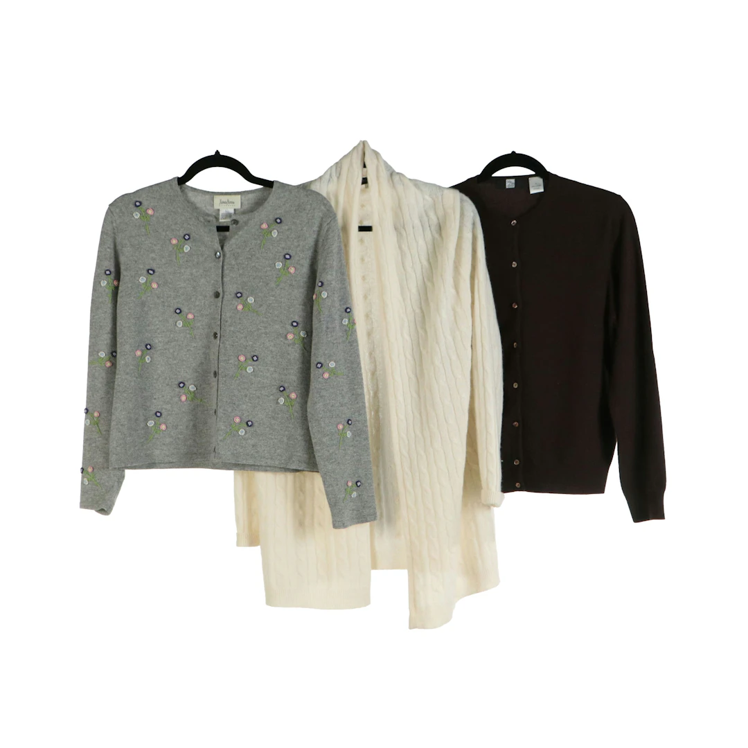 Saks Fifth Avenue, Neiman Marcus, and Sara Campbell Cashmere Cardigans