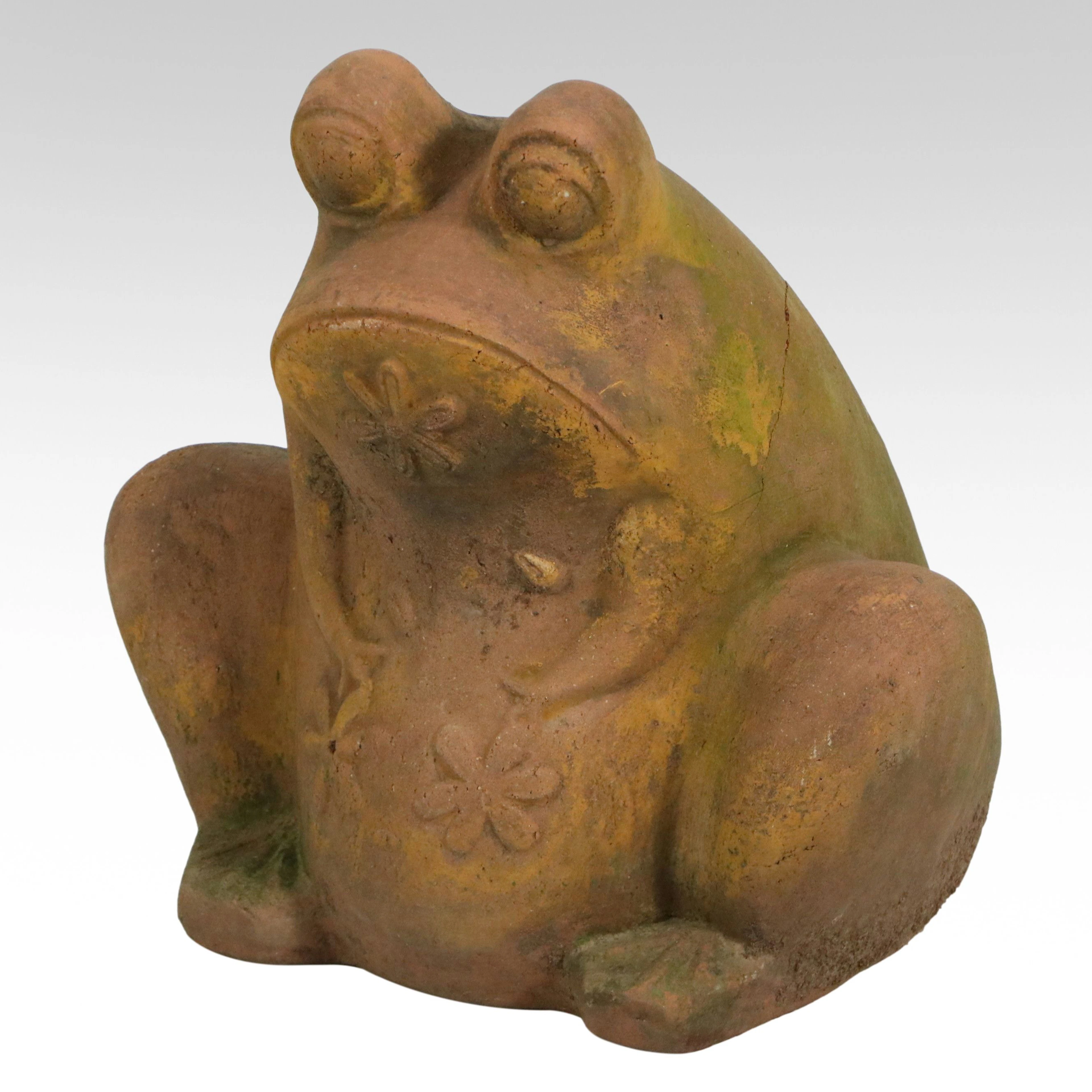 Frog Terracotta Planter