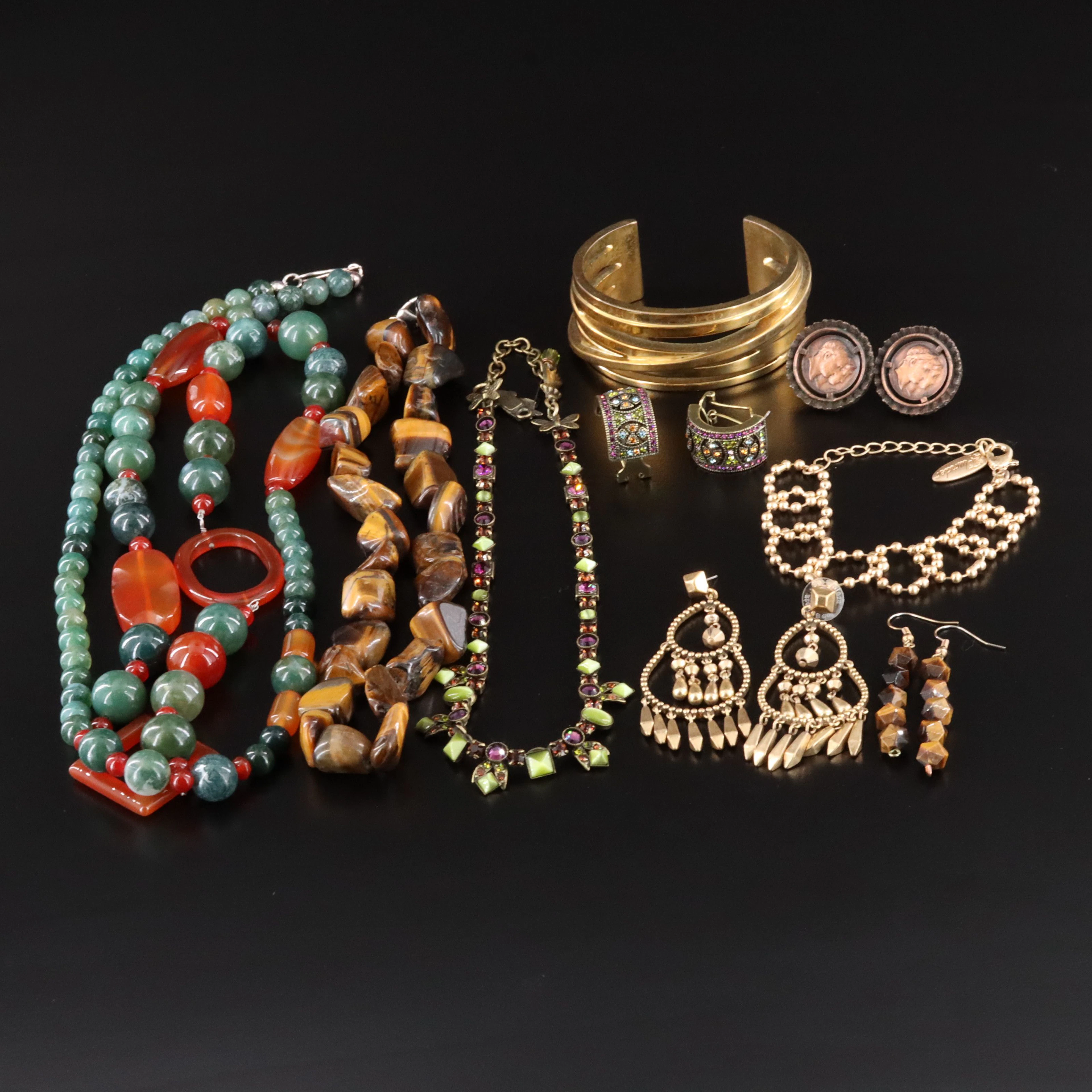 Heidi Daus, Agate and Carnelian Featured in Jewelry Collection