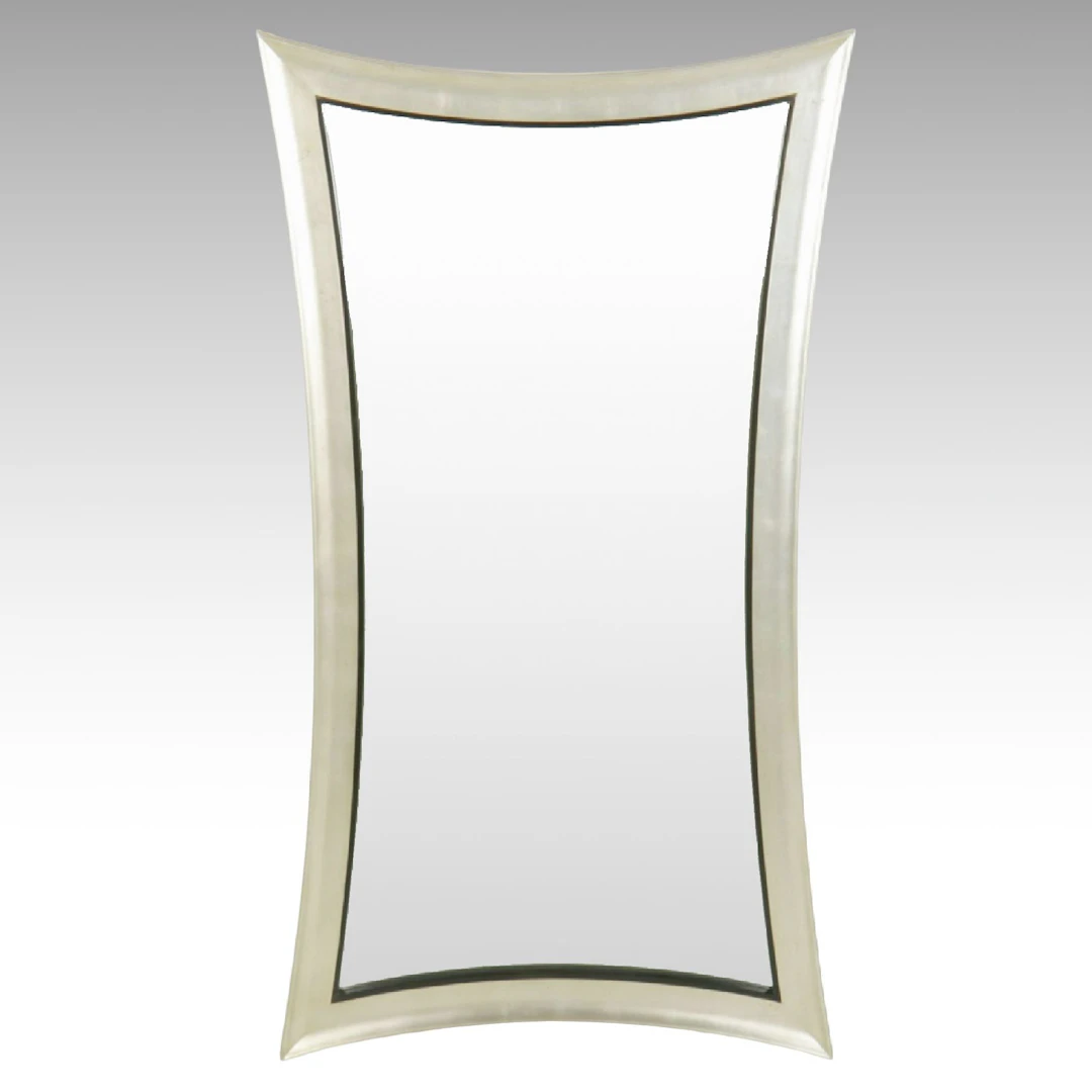 Modern Hour Glass Wall Mirror