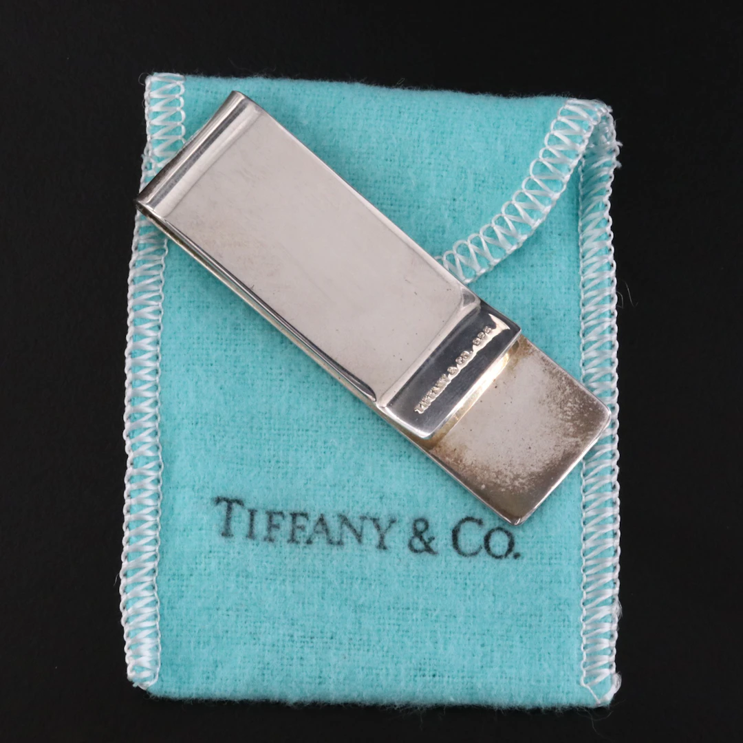 Tiffany & Co. 1837 Sterling Money Clip