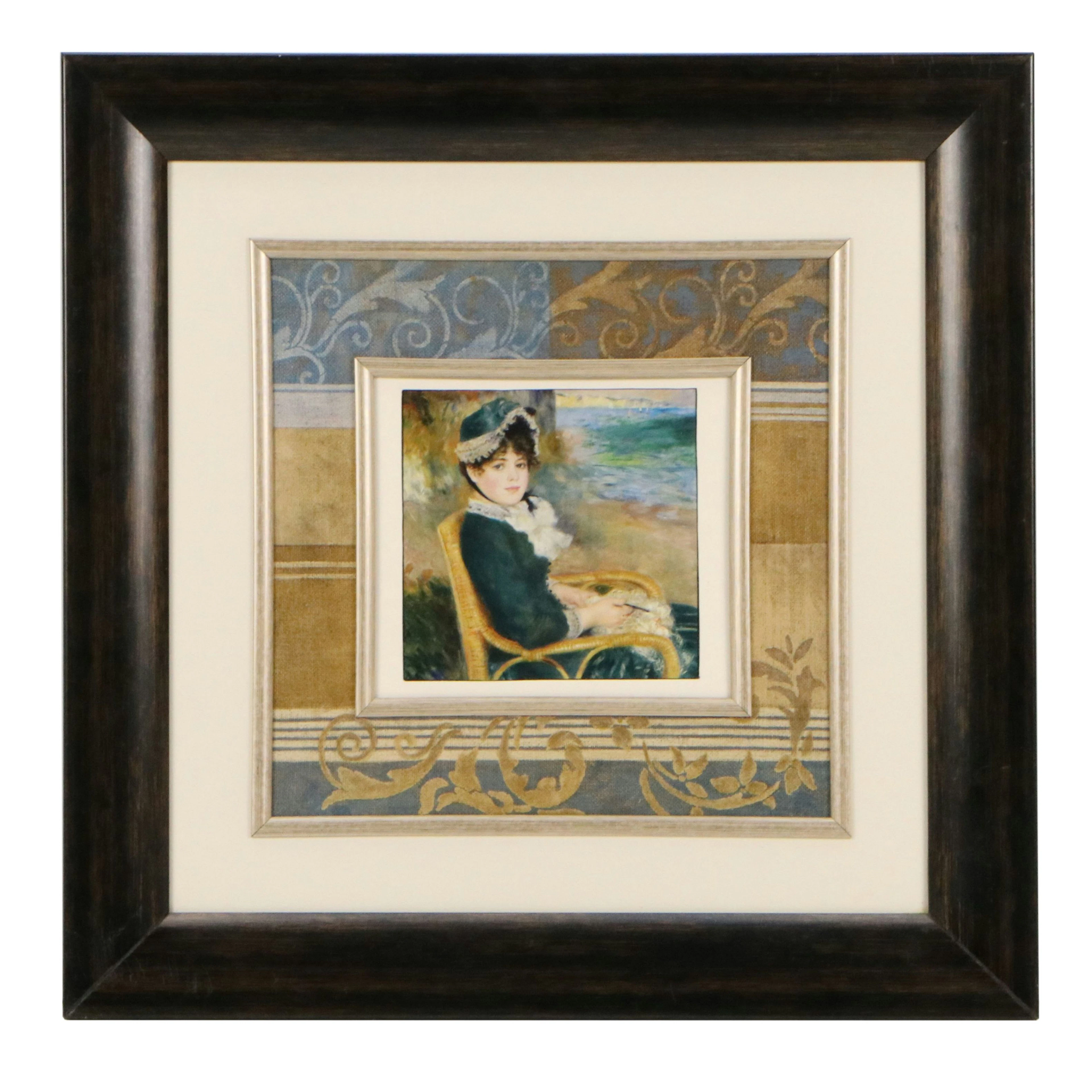 Offset Lithograph After Pierre-Auguste Renoir "By the Seashore"