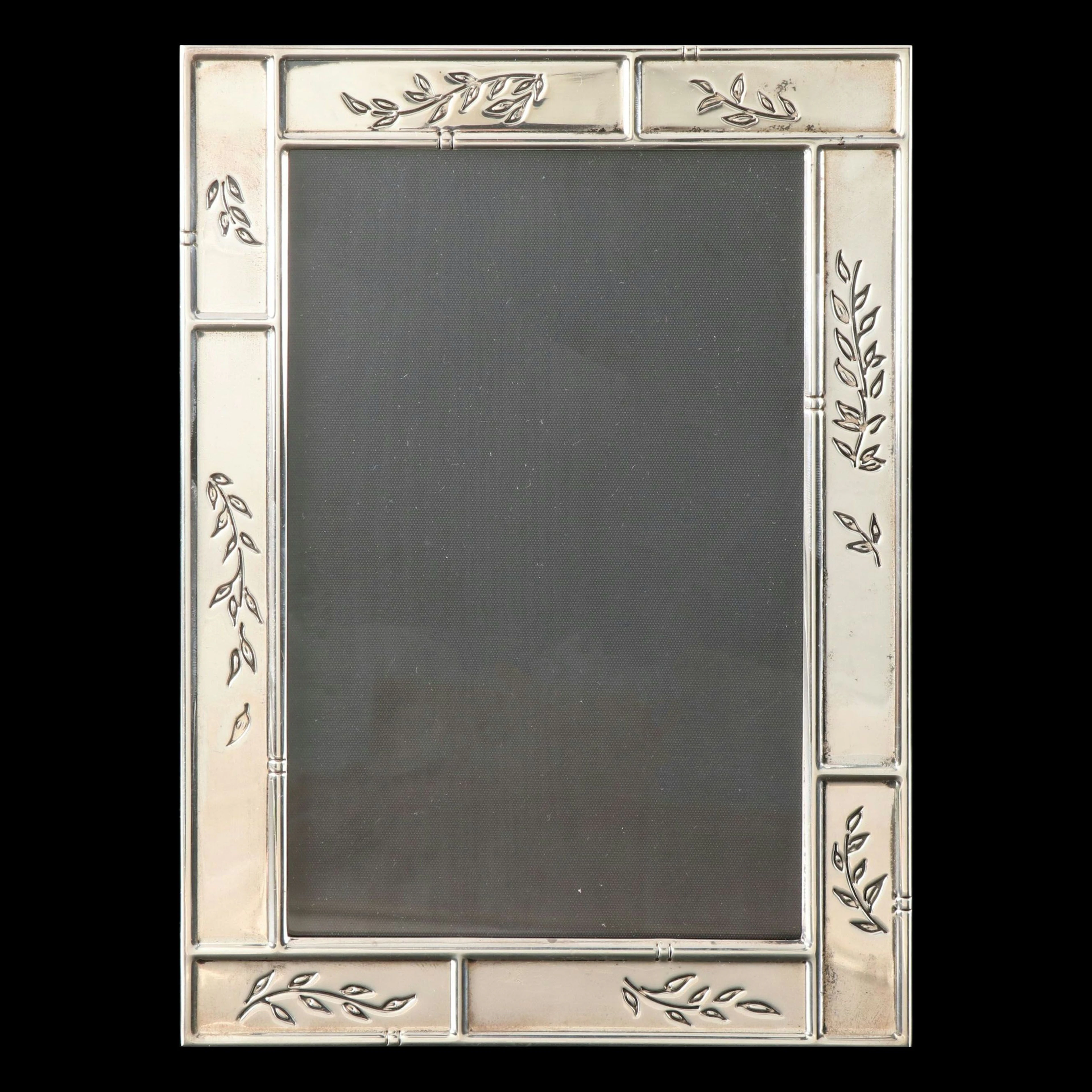 Tiffany & Co. Floral Sterling Frame, 2002