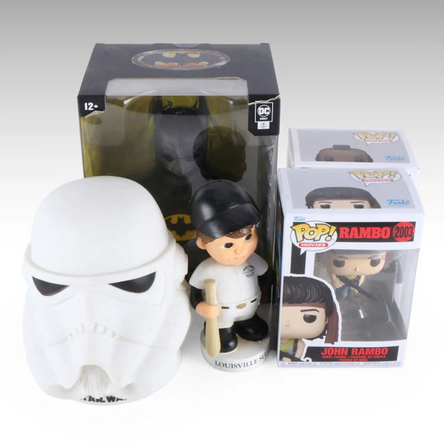 Funko Pops, Bobblehead, Batman and Star Wars Items
