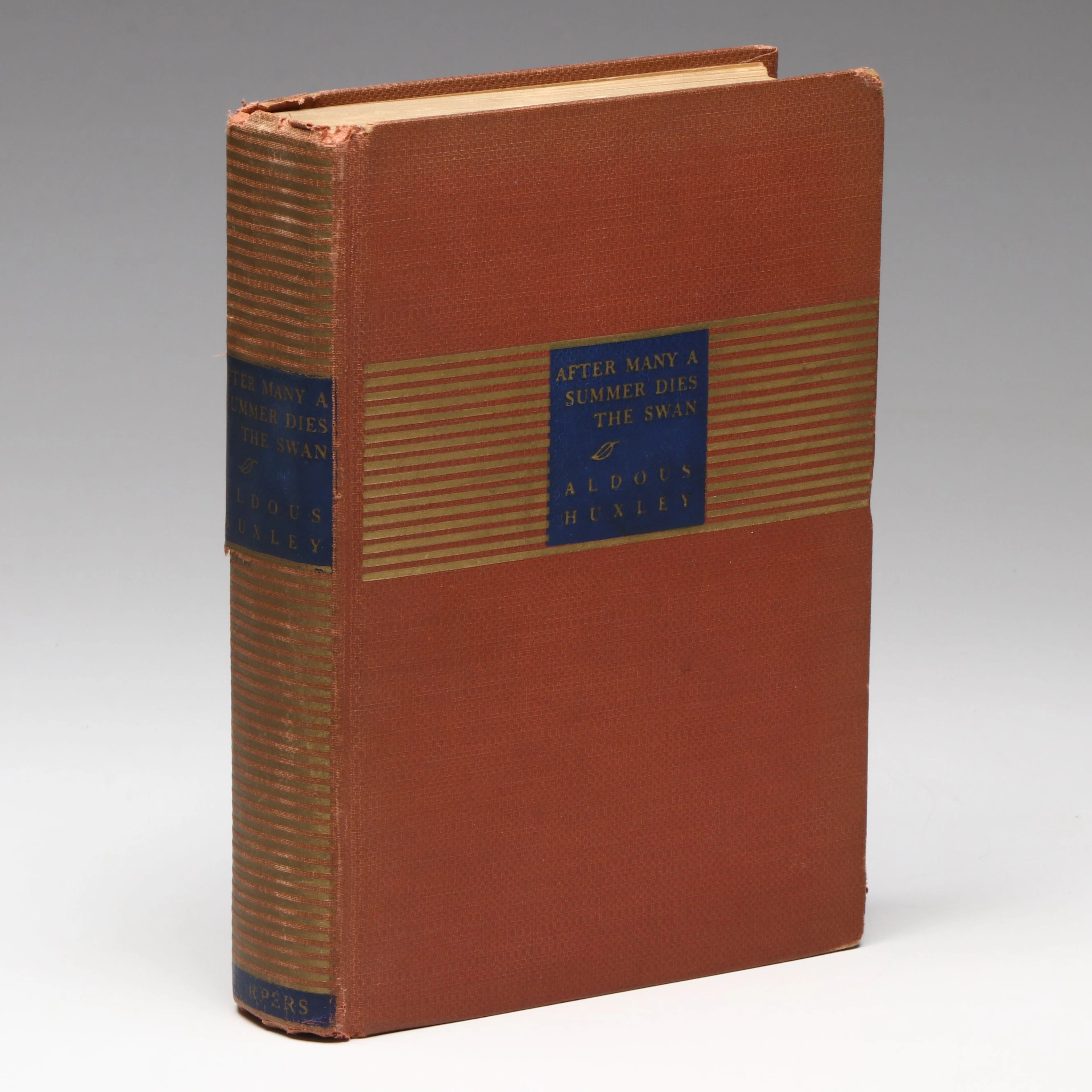 First American Edition "After Many a Summer" by Aldous Huxley, 1939