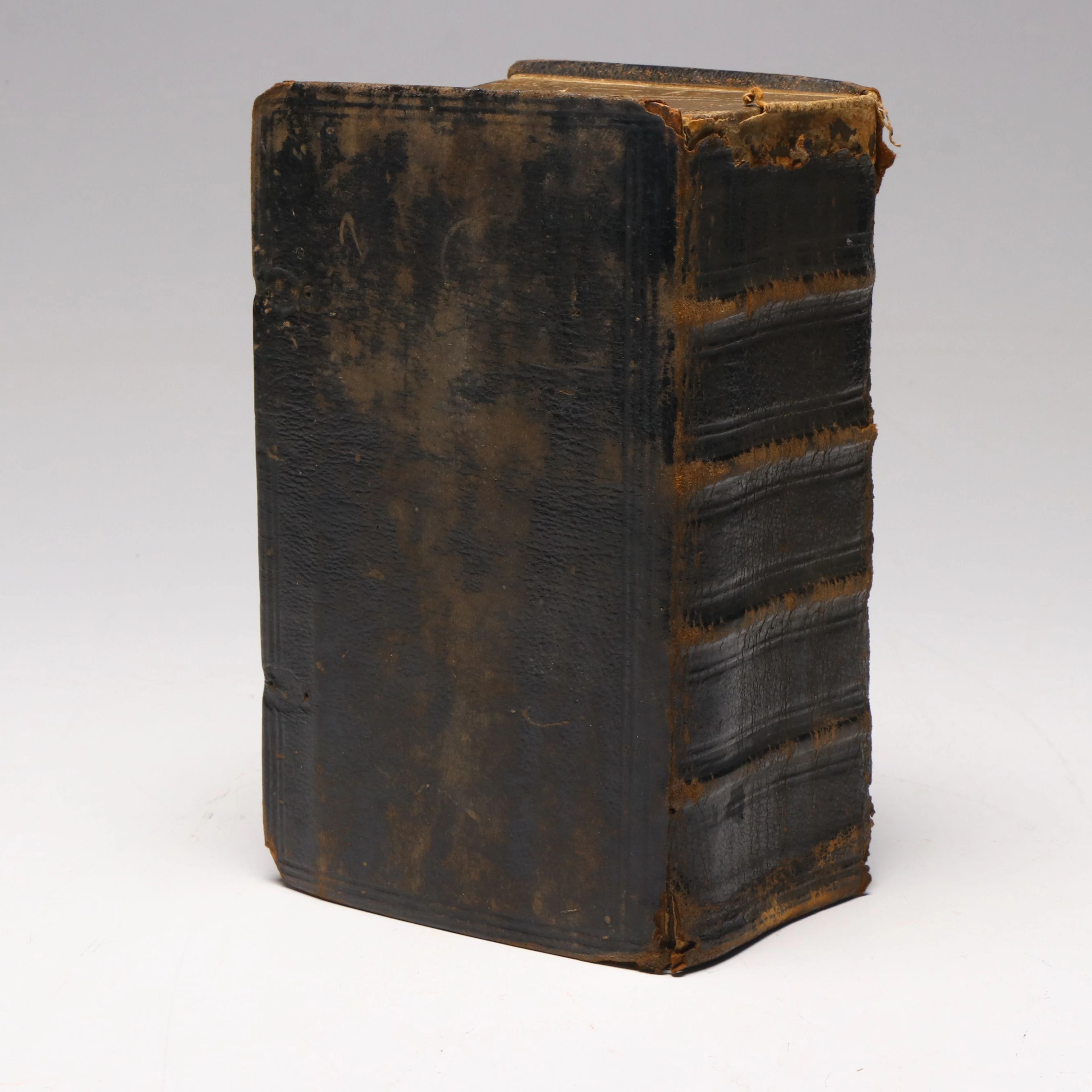 Leather Bound Biblia Testamenti Veteris Hebrew Bible by David Clodius, 1677