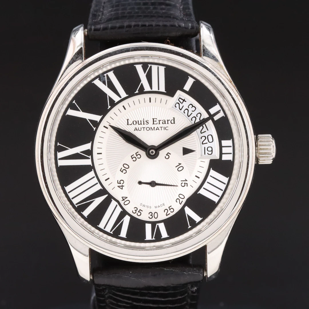 Louis Erard L'Espirit Du Temps Stainless Steel Swiss Automatic Watch
