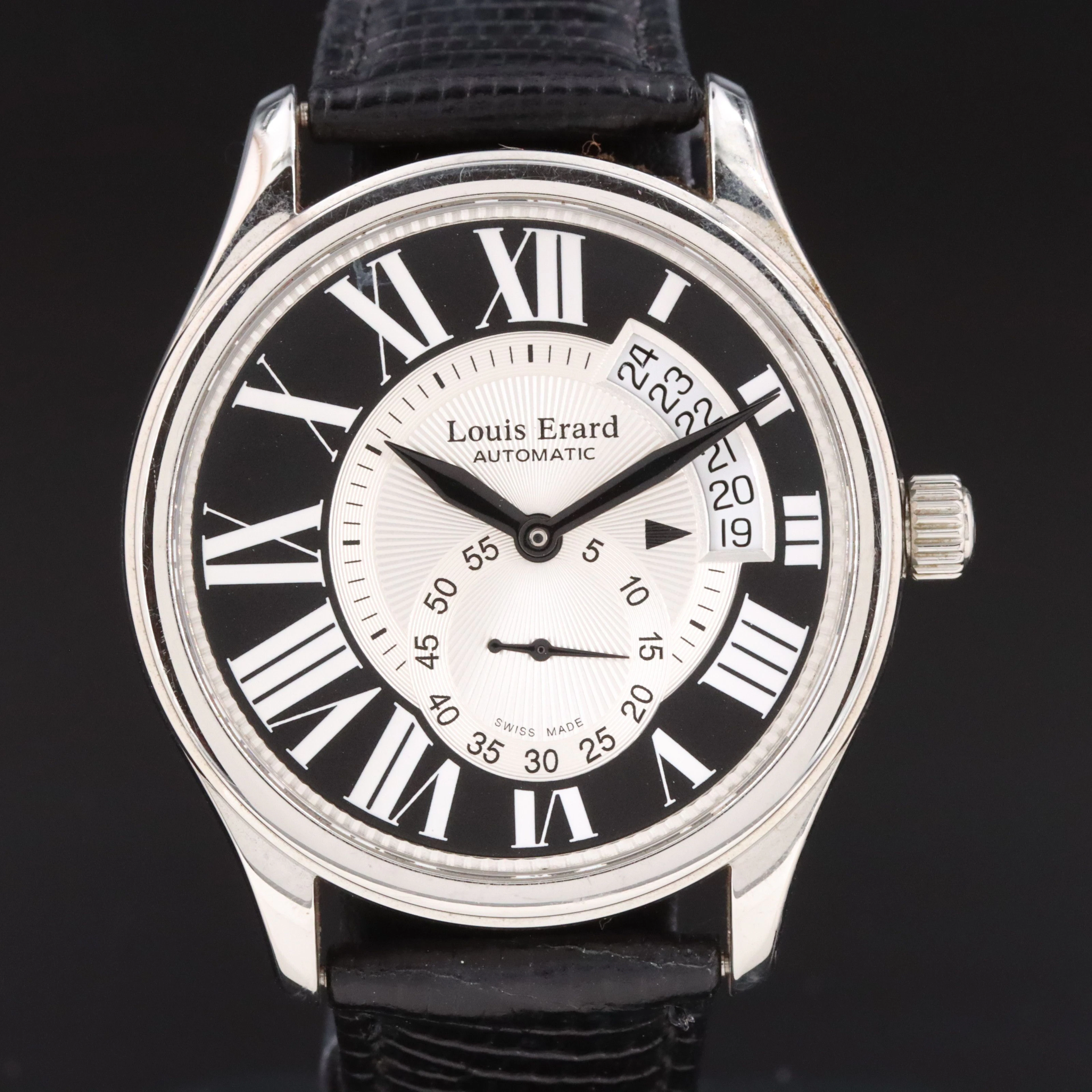 Louis Erard L'Espirit Du Temps Stainless Steel Swiss Automatic Watch