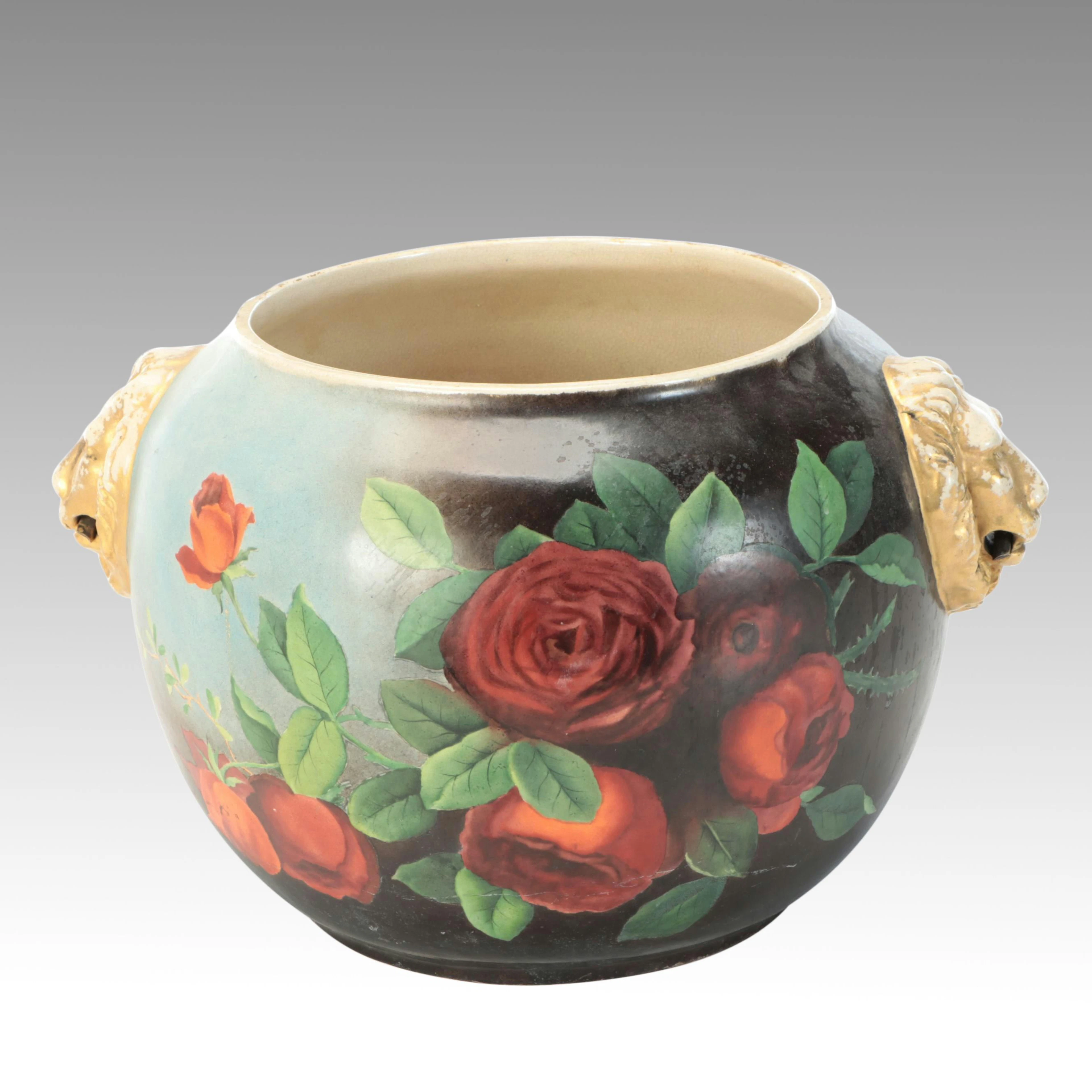 American Arts and Crafts Kezonta Ceramic Planter