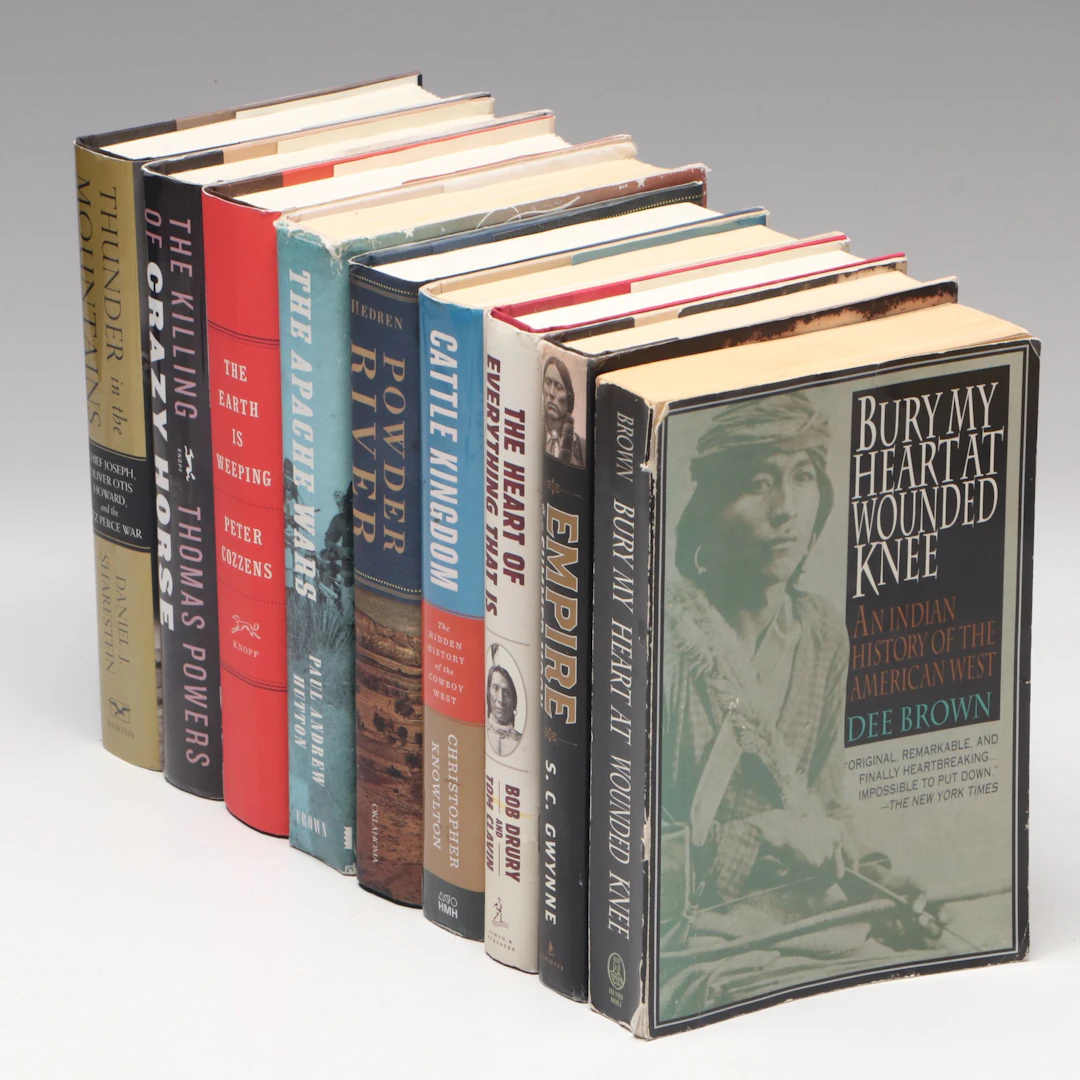 First Edition "The Killing of Crazy Horse" by Thomas Powers and More Books